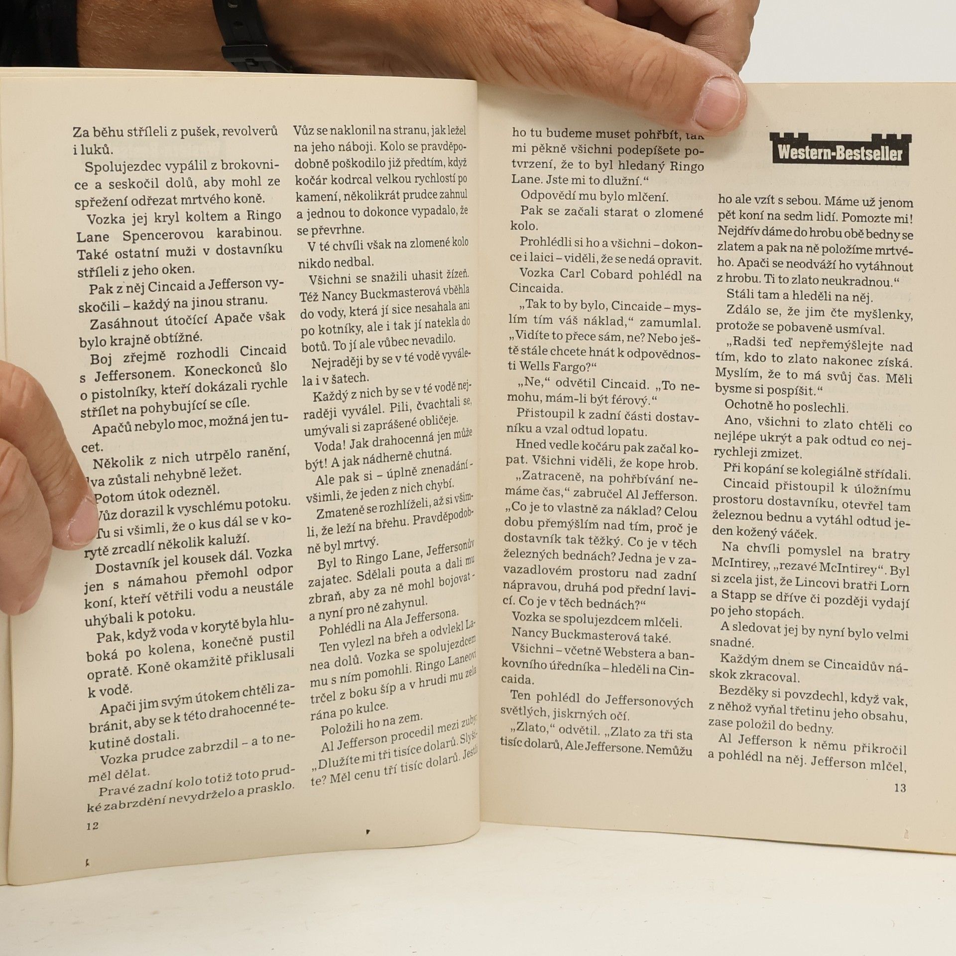Gert F. Unger Western-Bestseller. Cincaid vrací rány