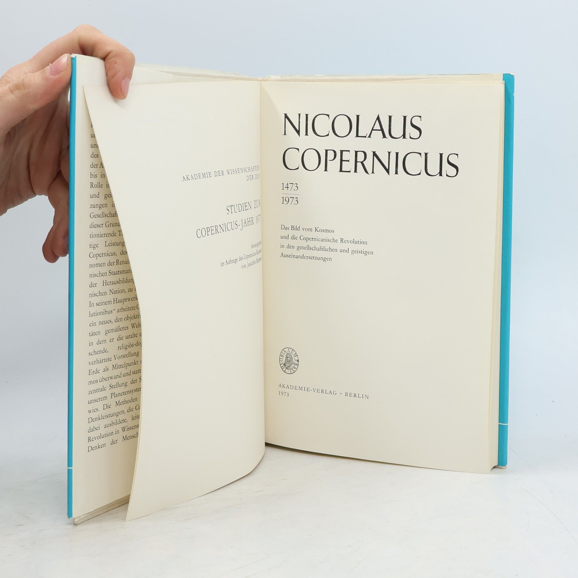 Nikolaus Kopernikus Nicolaus Copernicus. 1473-1973.