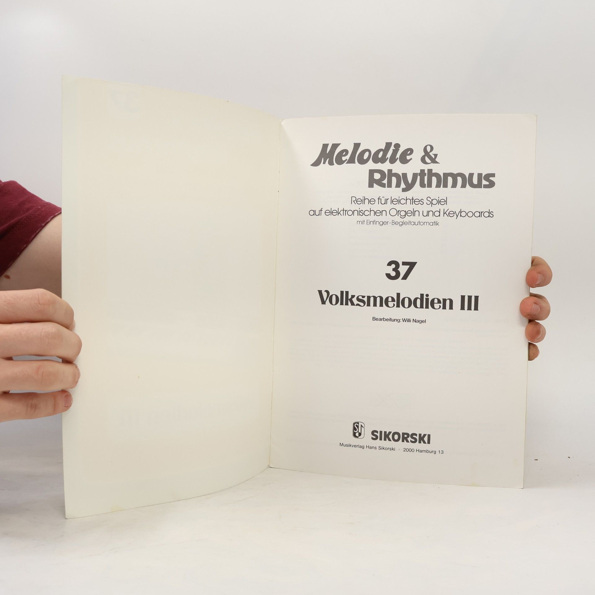 Willi Nagel Melodie & Rhythmus 37
