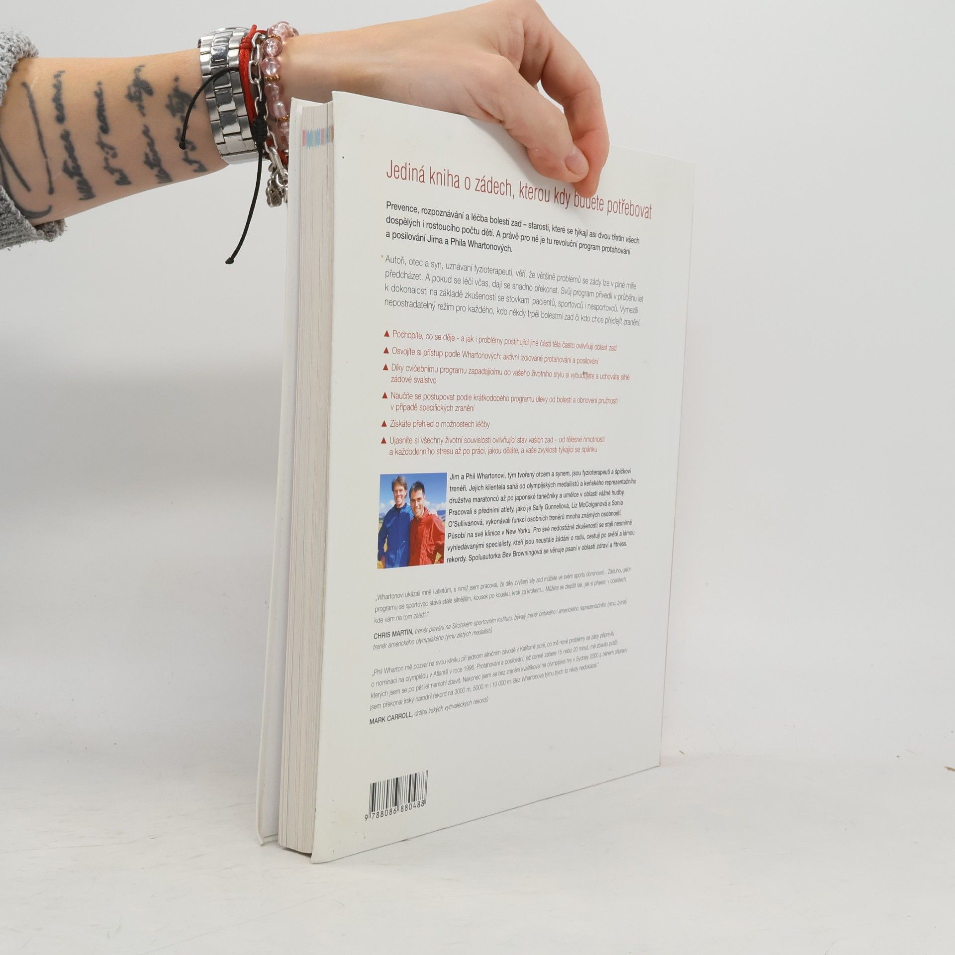 Jim Wharton Aby záda nebolela : účinný cvičební program jako aktivní prevence i pomoc od bolesti