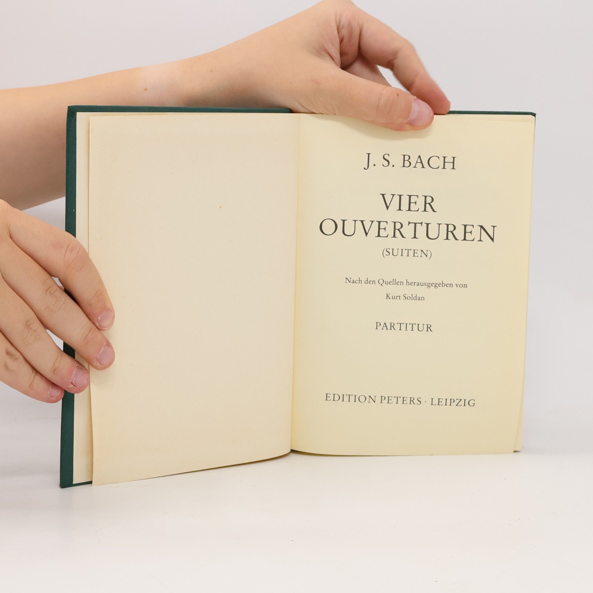 Johann Sebastian Bach Vier Ouverturen (Suiten)