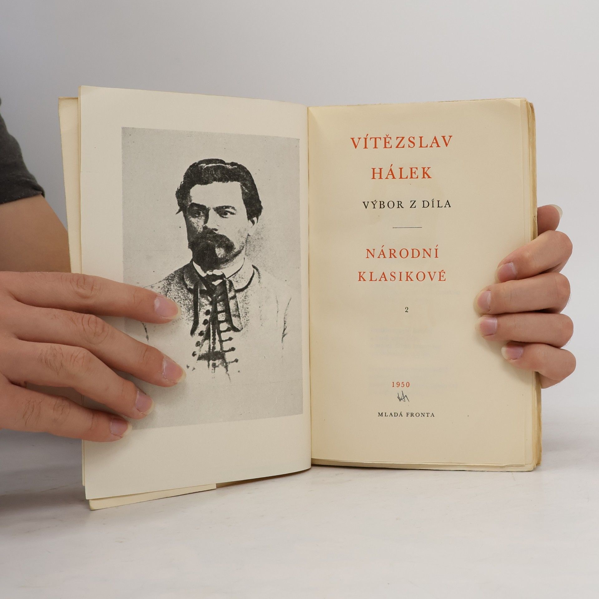 Vítězslav Hálek Vítězslav Hálek. Výbor z díla