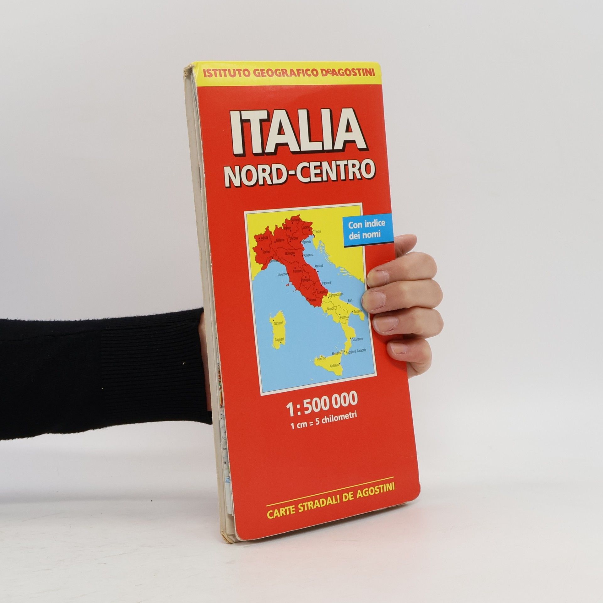 Collectif d'auteurs Italia nord-centro 1:500.000