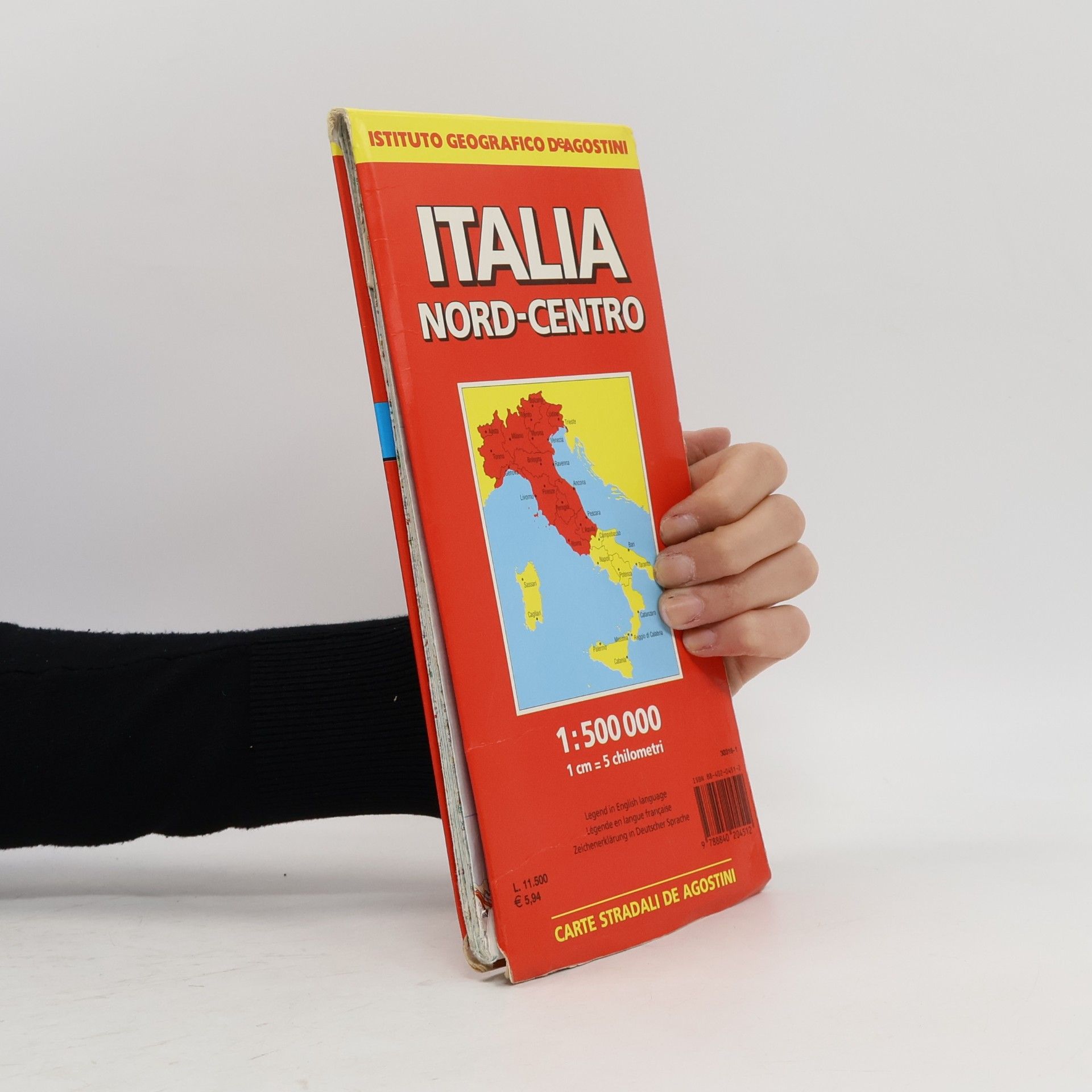 Italia nord-centro 1:500.000