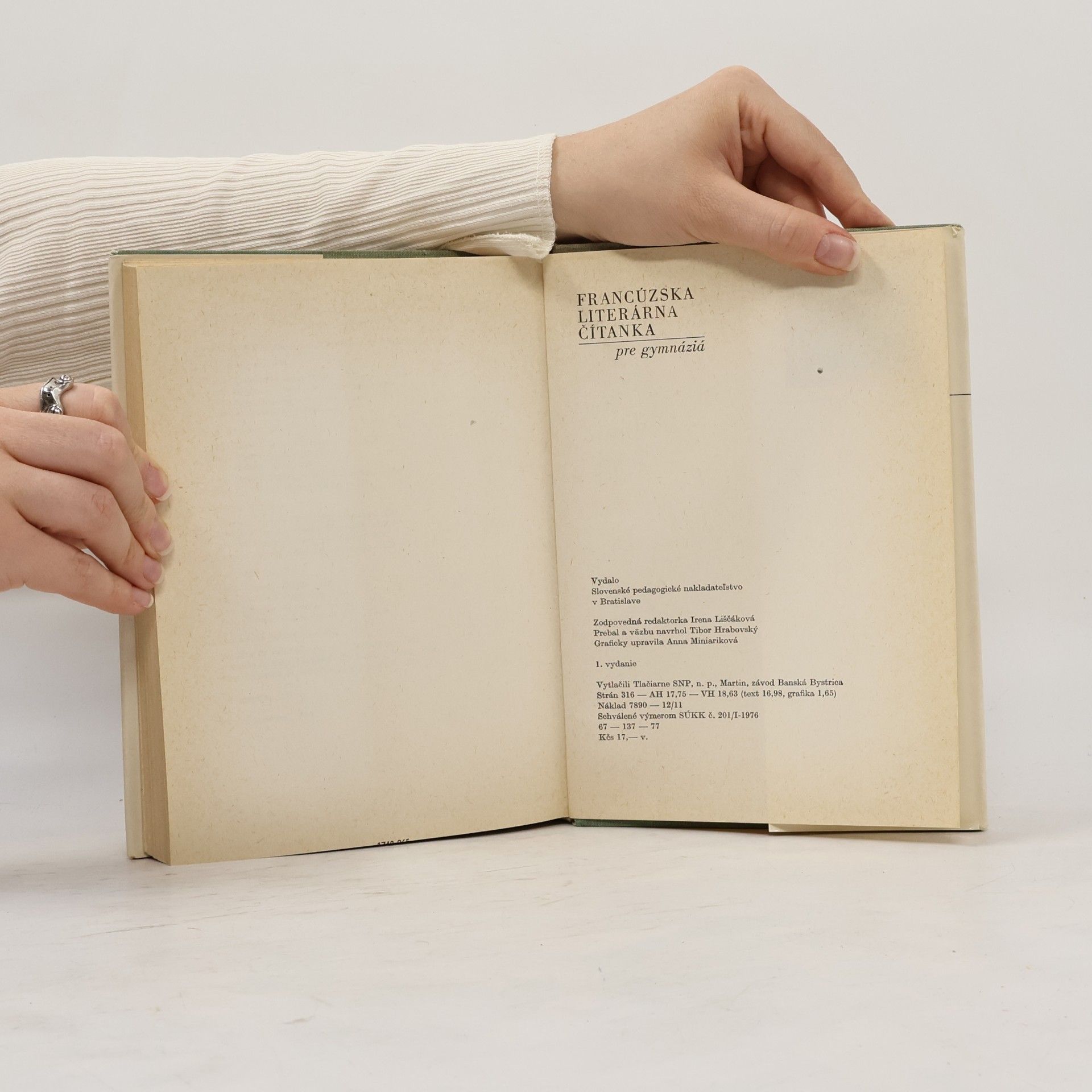 Auteurscollectief Francúzska literárna čítanka