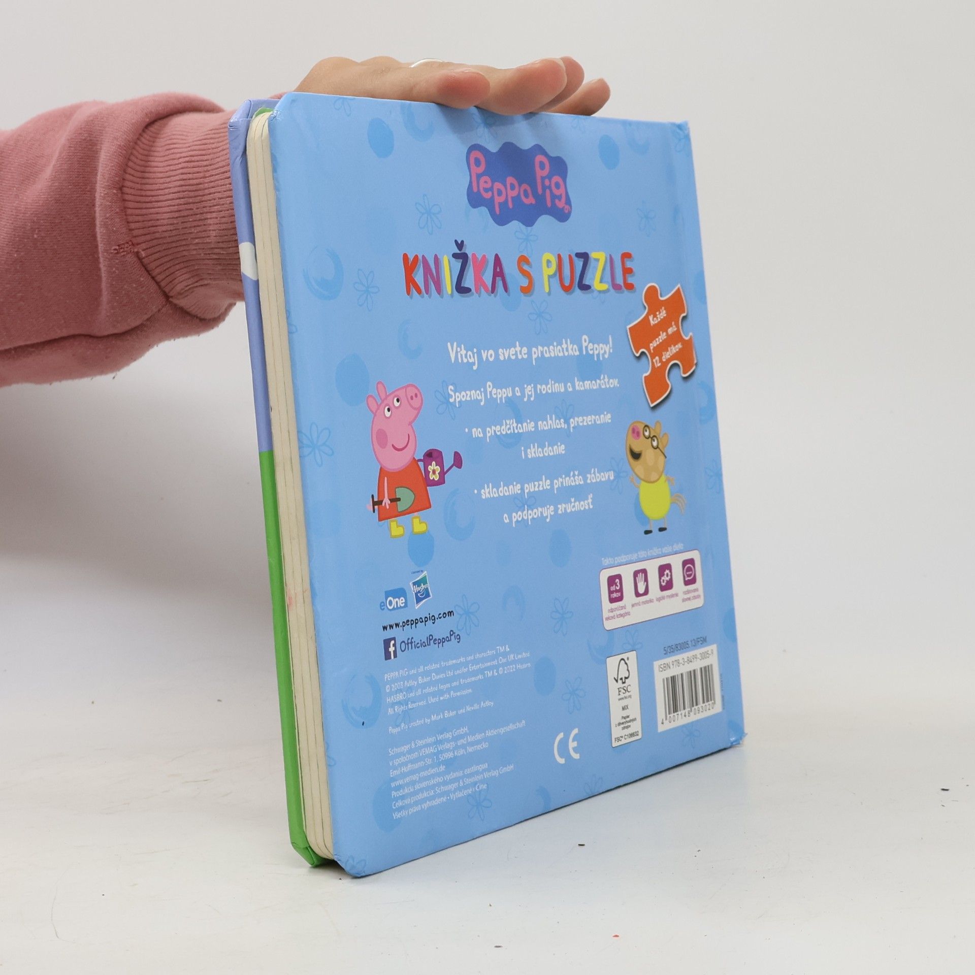 Kolektiv autorů Peppa Pig: Knížka s puzzle