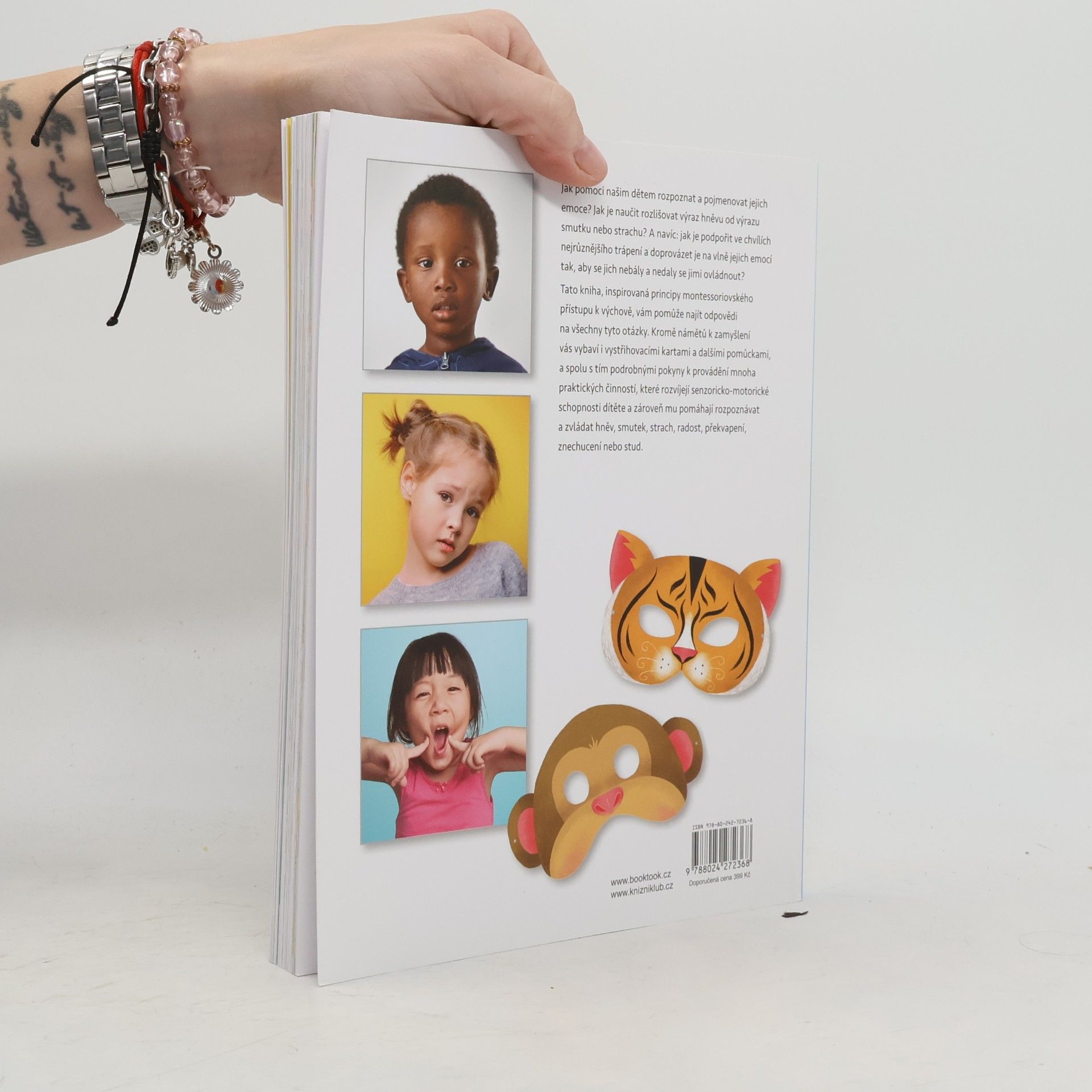 Chiara Piroddi Montessori : dětské emoce : jak naučit děti pochopit své pocity