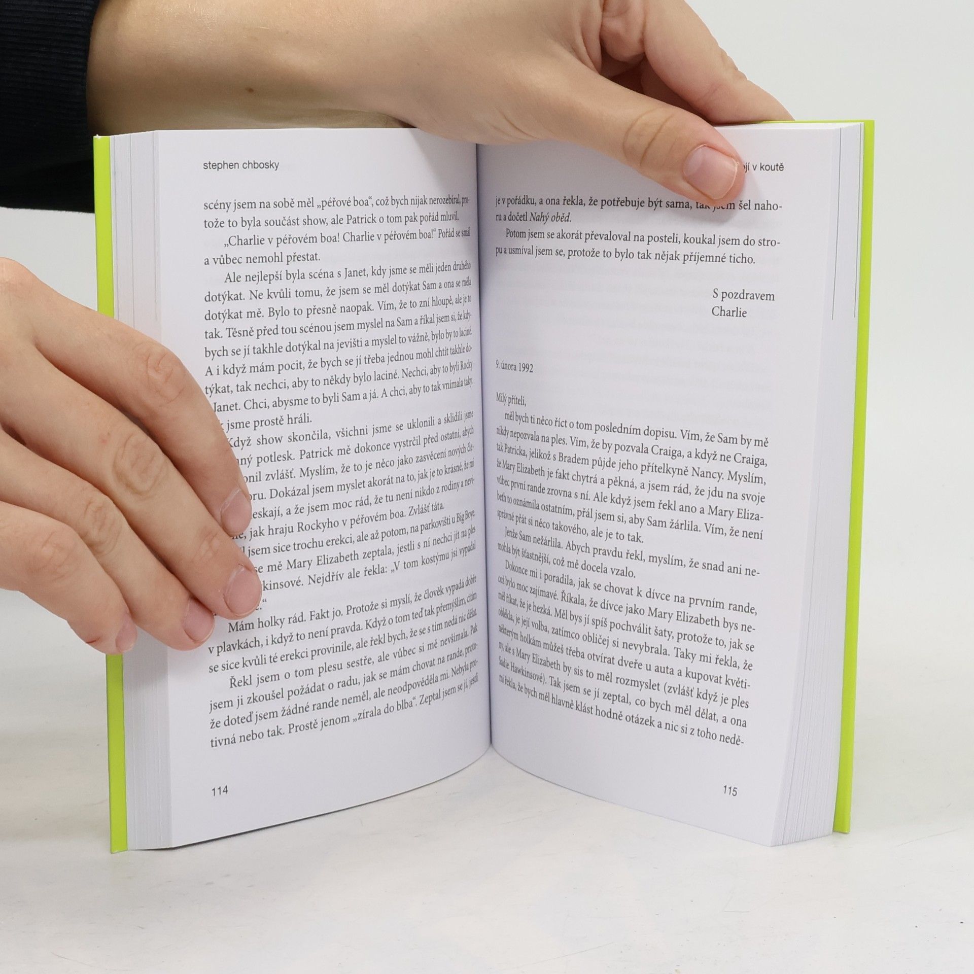 Stephen Chbosky Ten, kdo stojí v koutě
