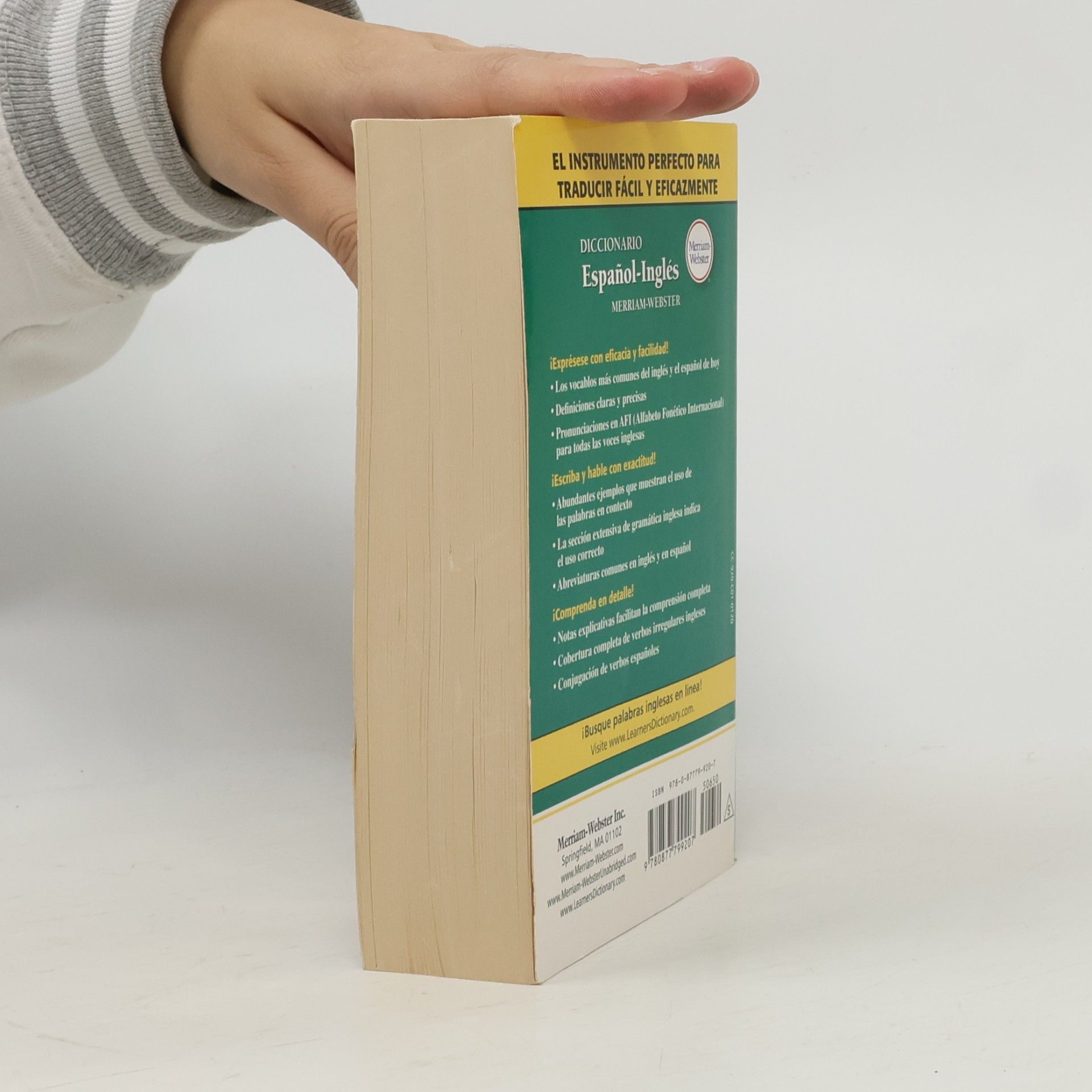 Inc MerriamWebster Diccionario Español-Inglés Merriam-Webster