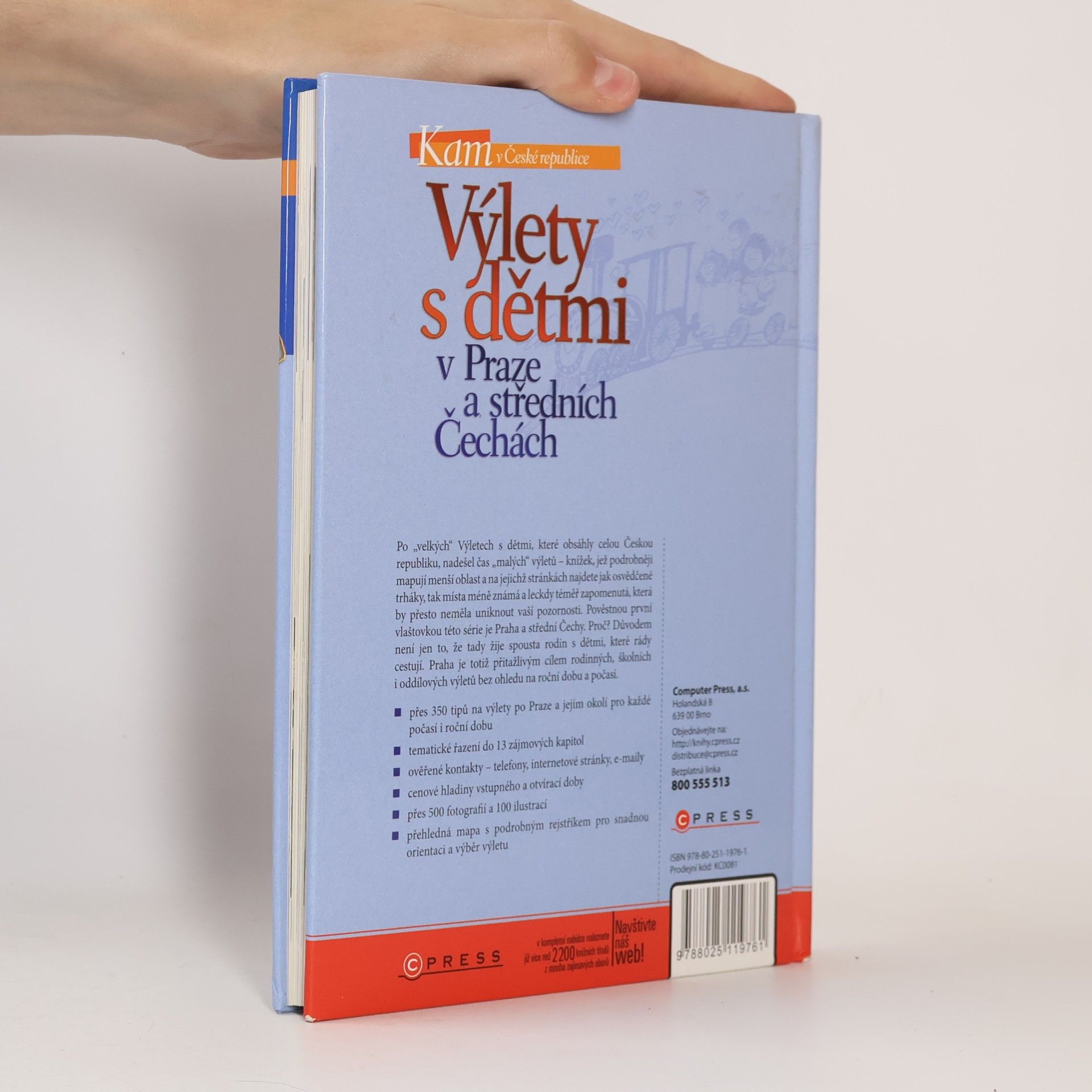 Eva Obůrková Výlety s dětmi v Praze a středních Čechách