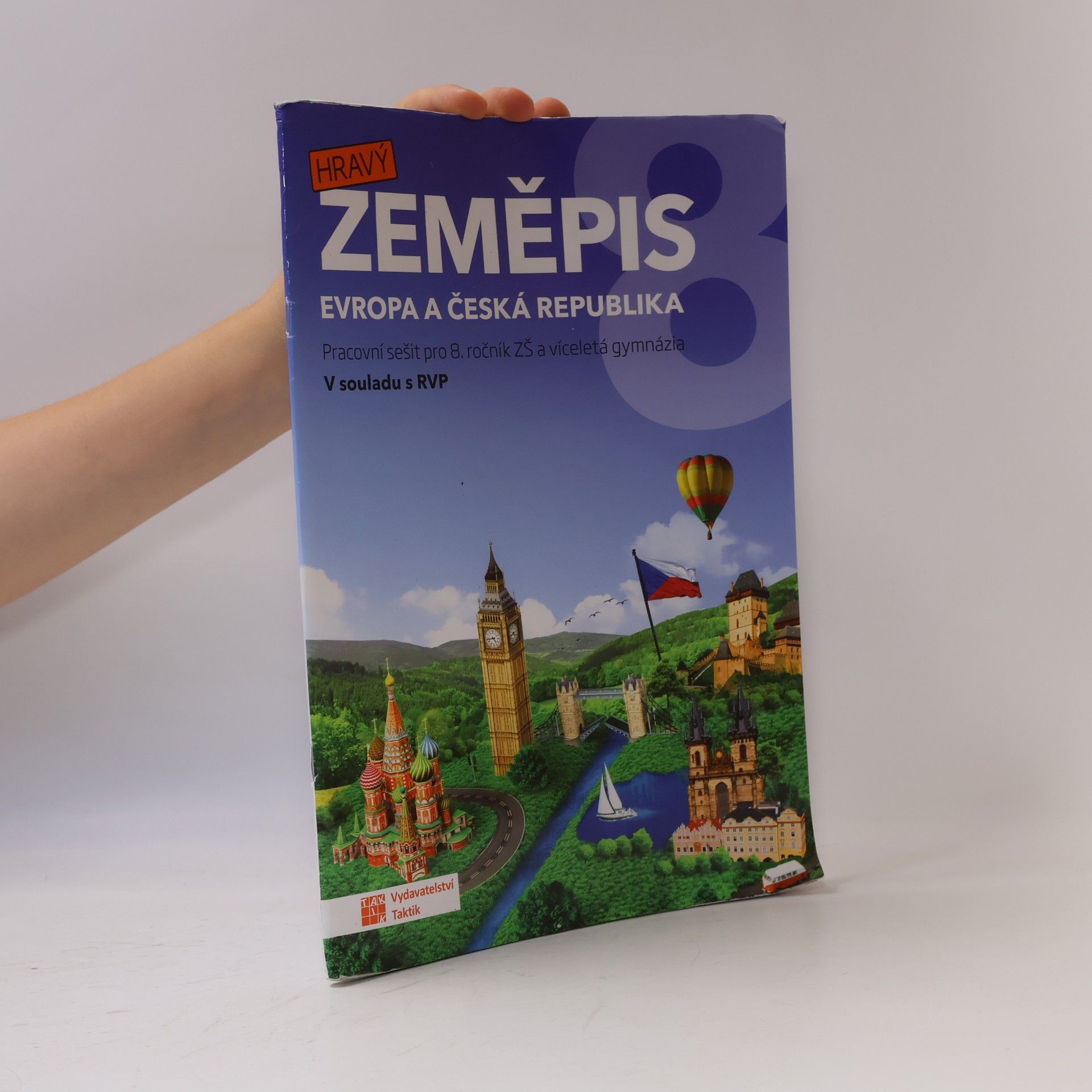 Kolektiv autorů Hravý zeměpis 8. Evropa a Česká republika. Pracovní sešit