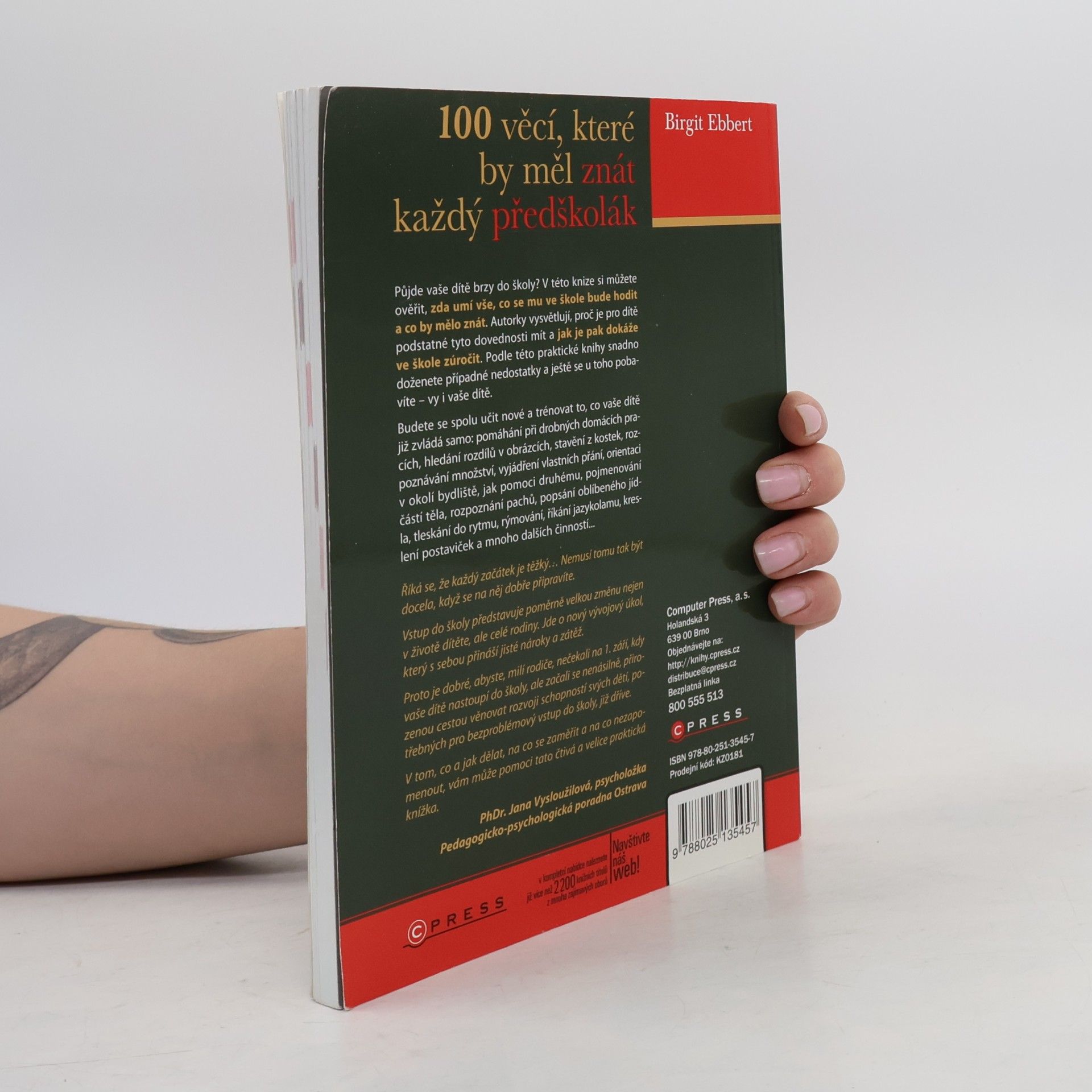 Birgit Ebbert 100 věcí, které by měl znát každý předškolák