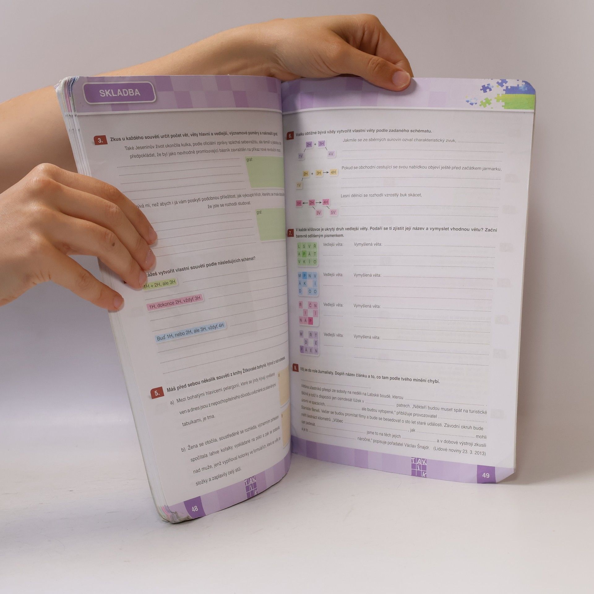 Autorenkollektiv Hravá čeština 8 : pracovní sešit pro 8. ročník ZŠ a víceletá gymnázia