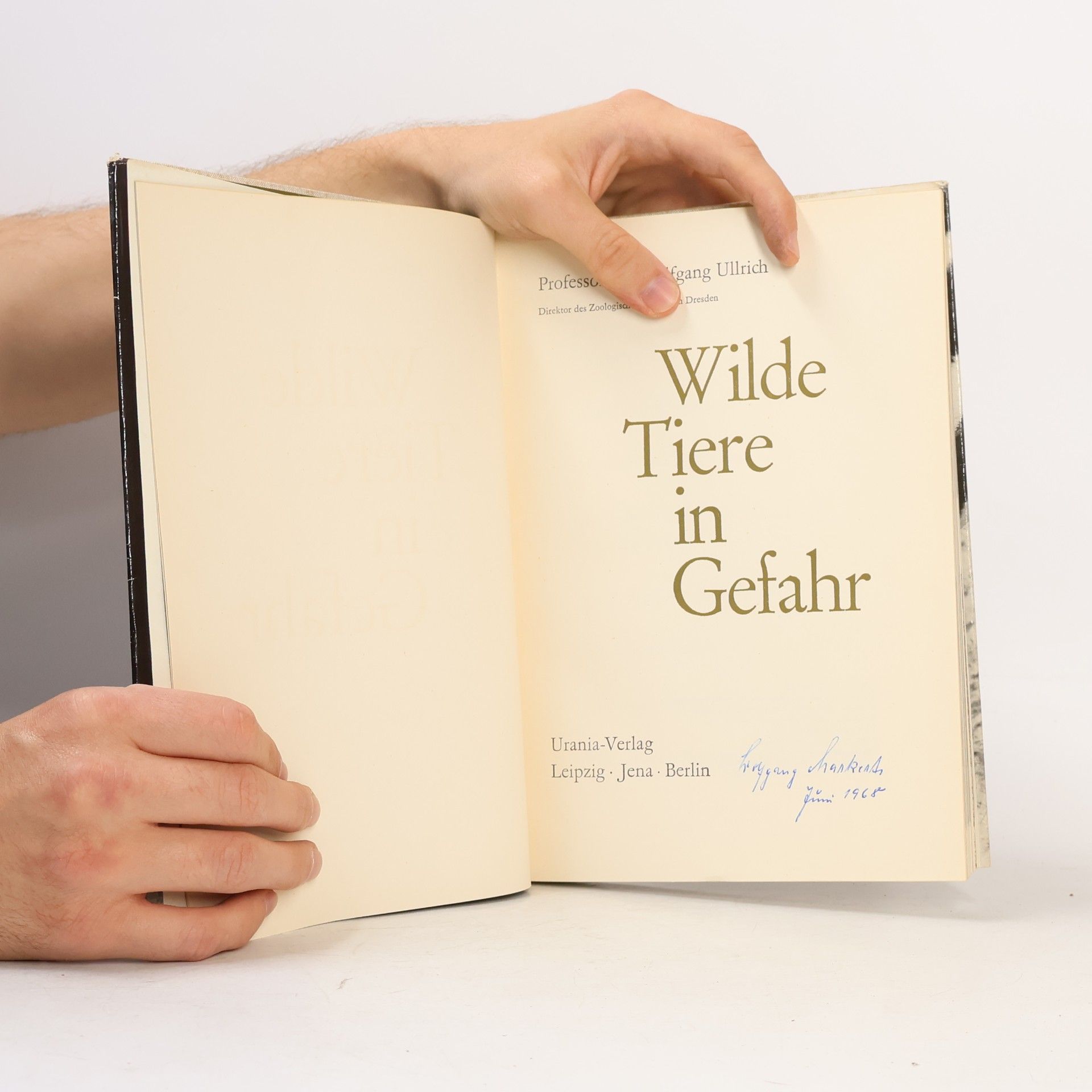 Wolfgang Ullrich Wilde Tiere in Gefahr