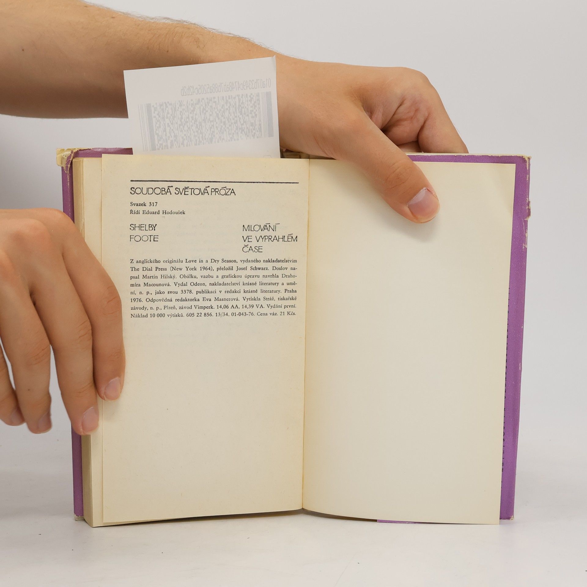 Shelby Foote Milování ve vyprahlém čase