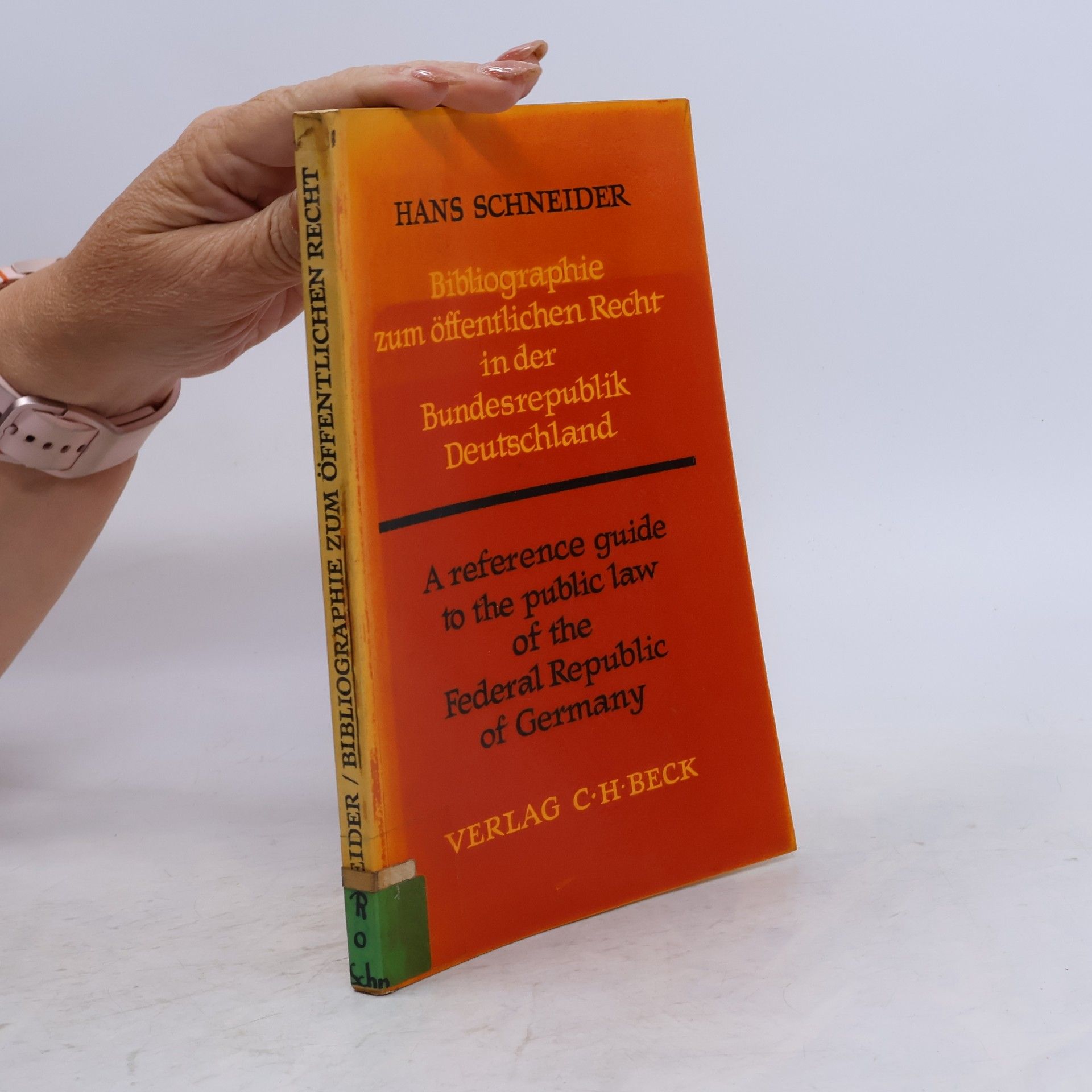 Bibliographie zum öffentlichen Recht in der Bundesrepublik Deutschland