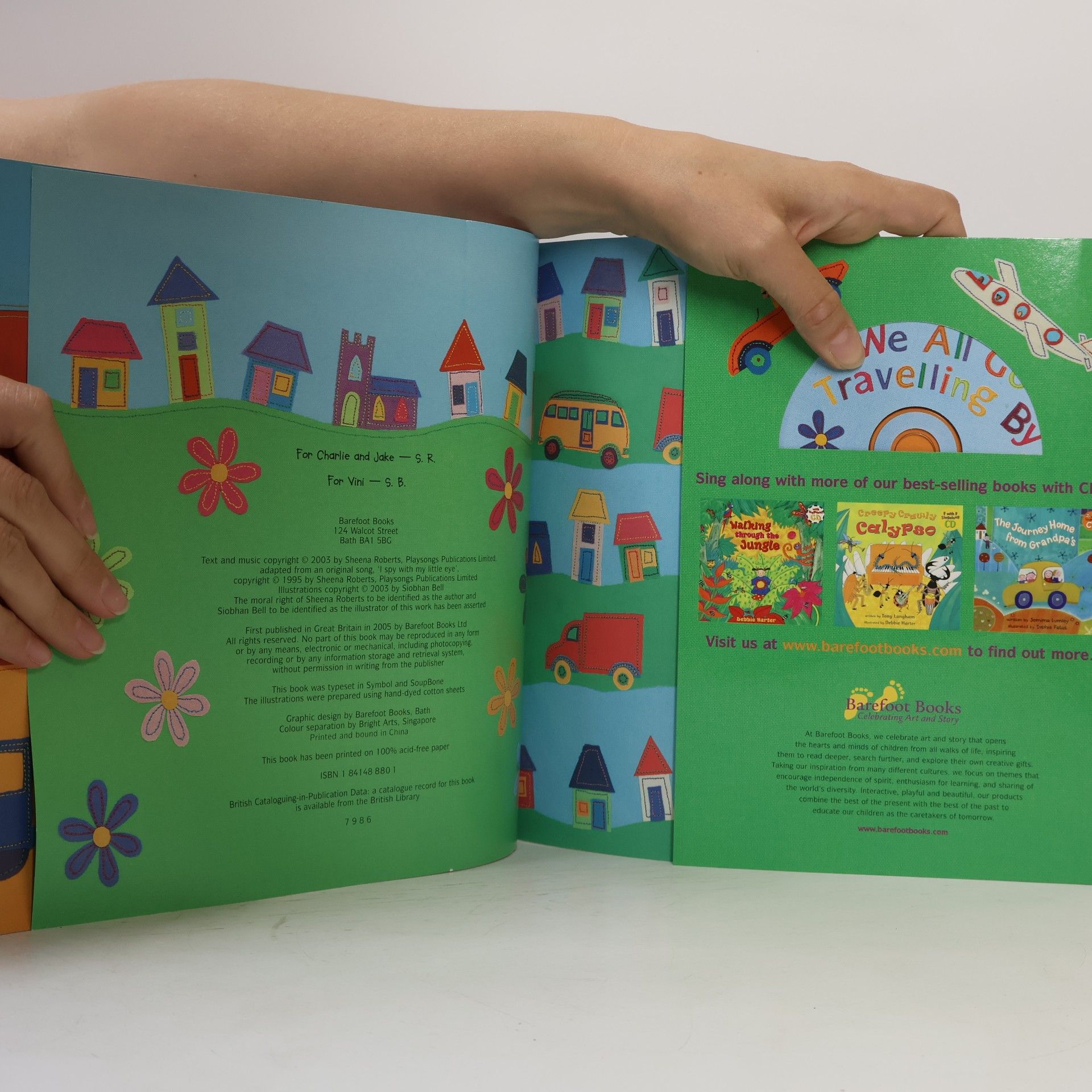Sheena Roberts We All Go Travelling by (Book & CD)