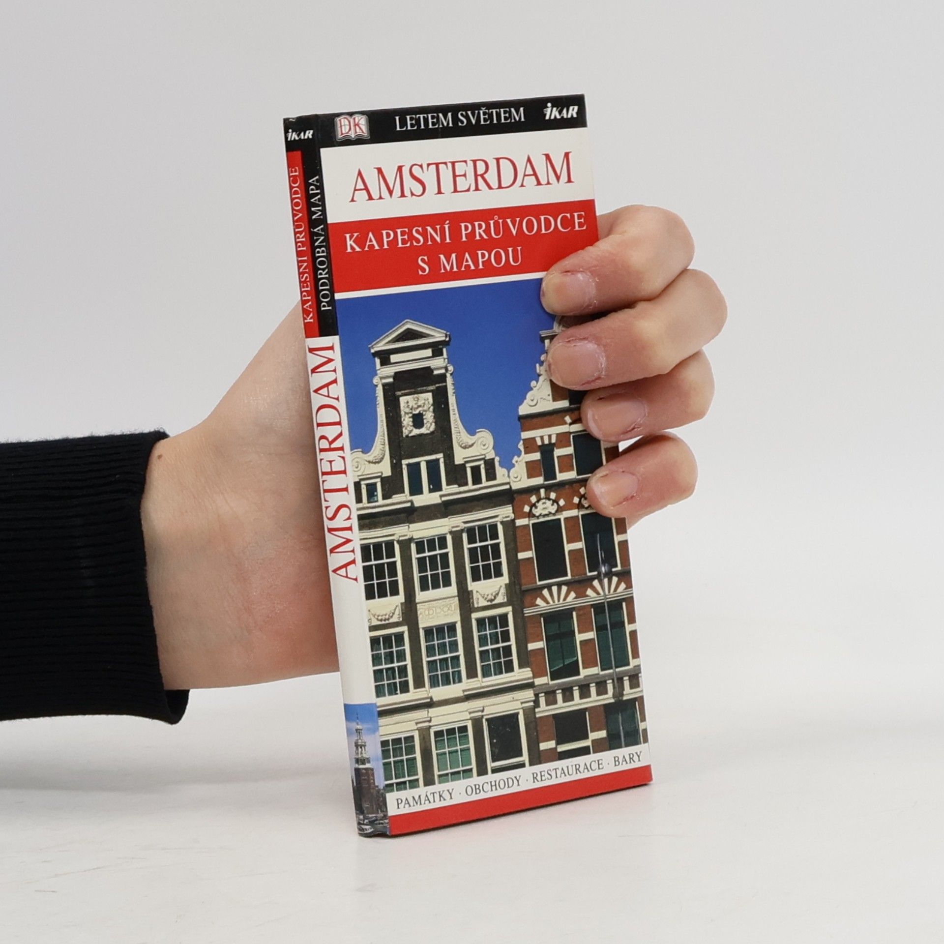 nezn. Amsterdam: Kapesní průvodce s mapou