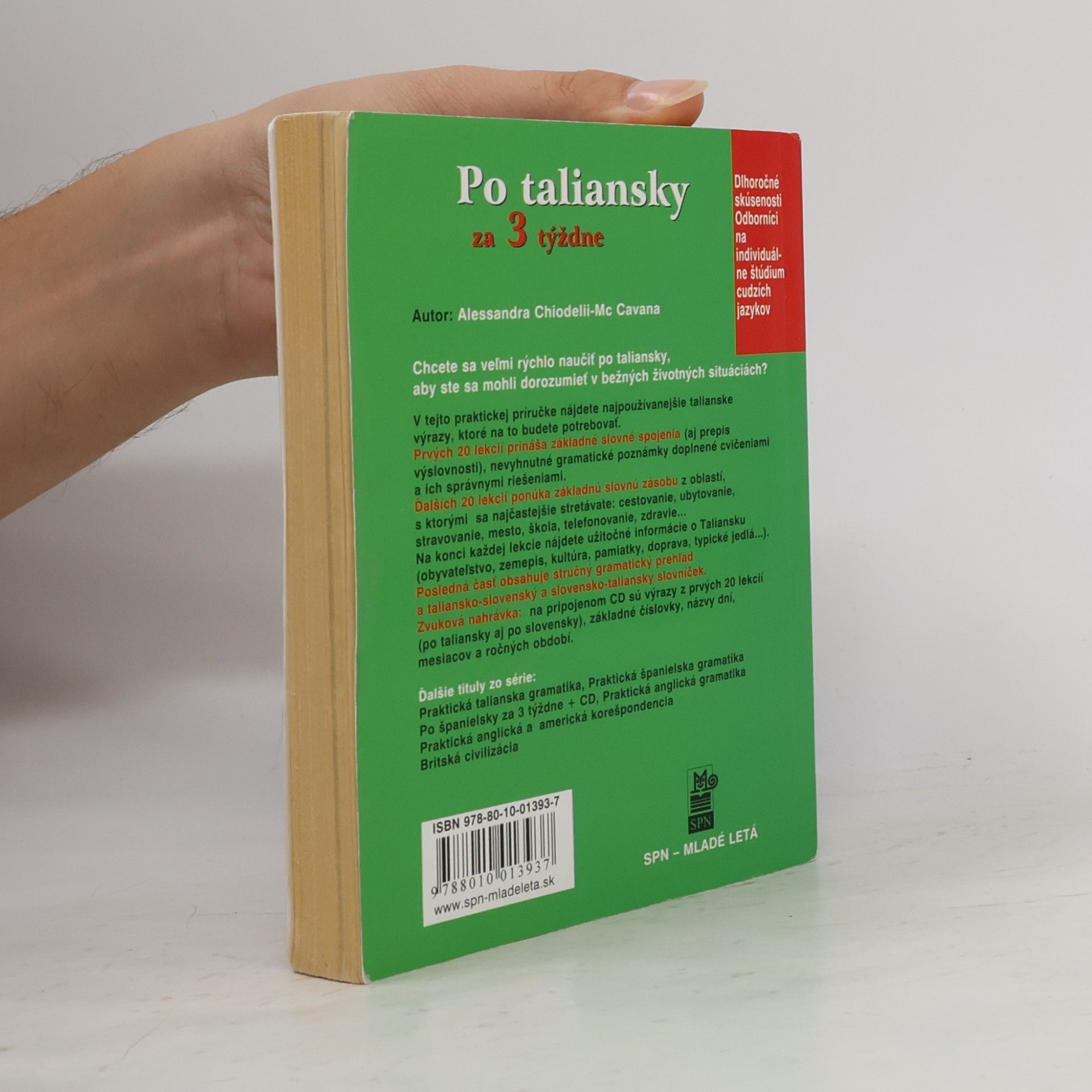 Alessandra Chiodelli Mc Cavana Po taliansky za 3 týždne