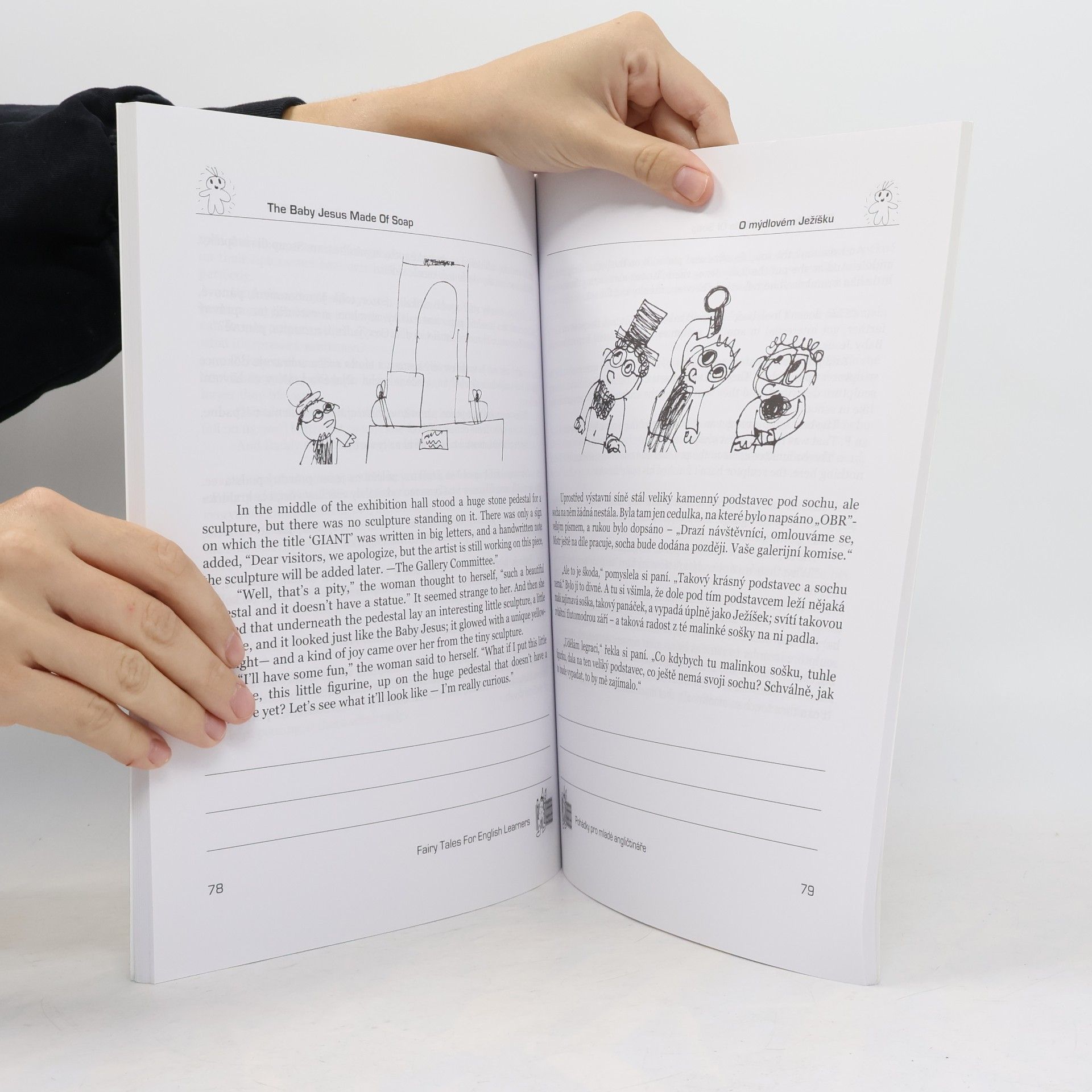 Jana Kepková O žirafě, která si chtěla koupit košili : nové vydání se slovíčky a křížovkami = The giraffe that wanted to buy a shirt : new edition with vocabulary and crosswords