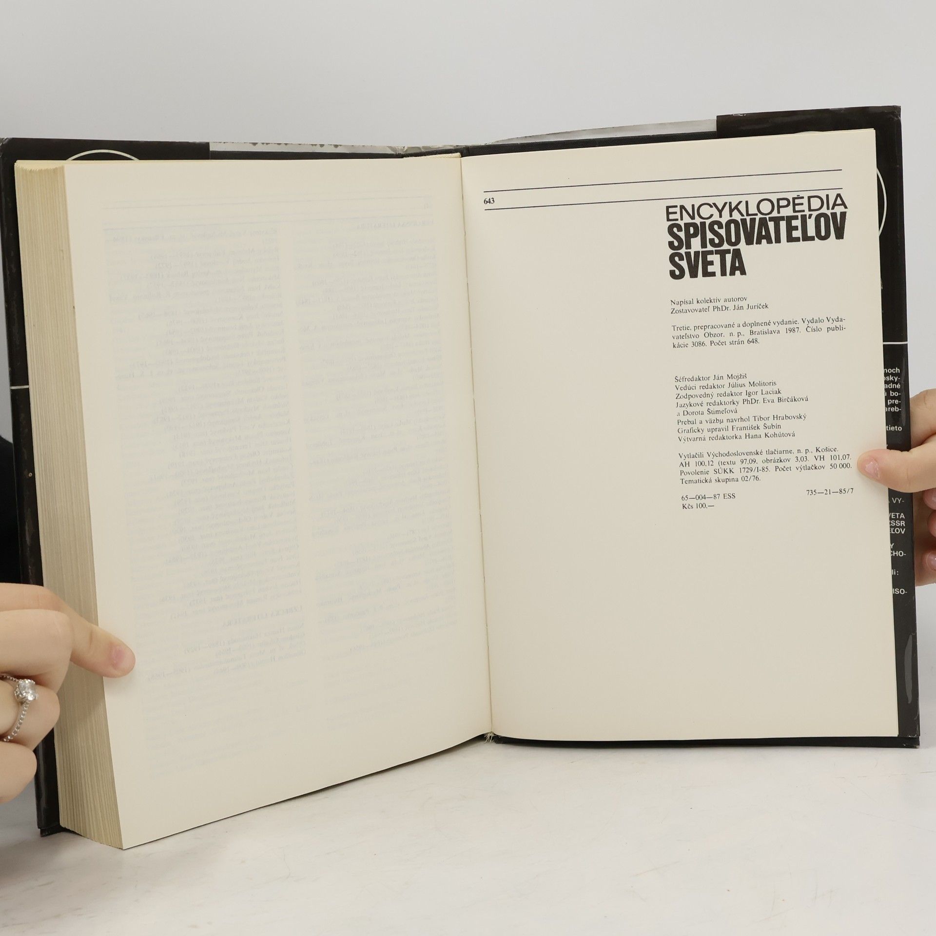 Various authors Encyklopédia spisovateľov sveta