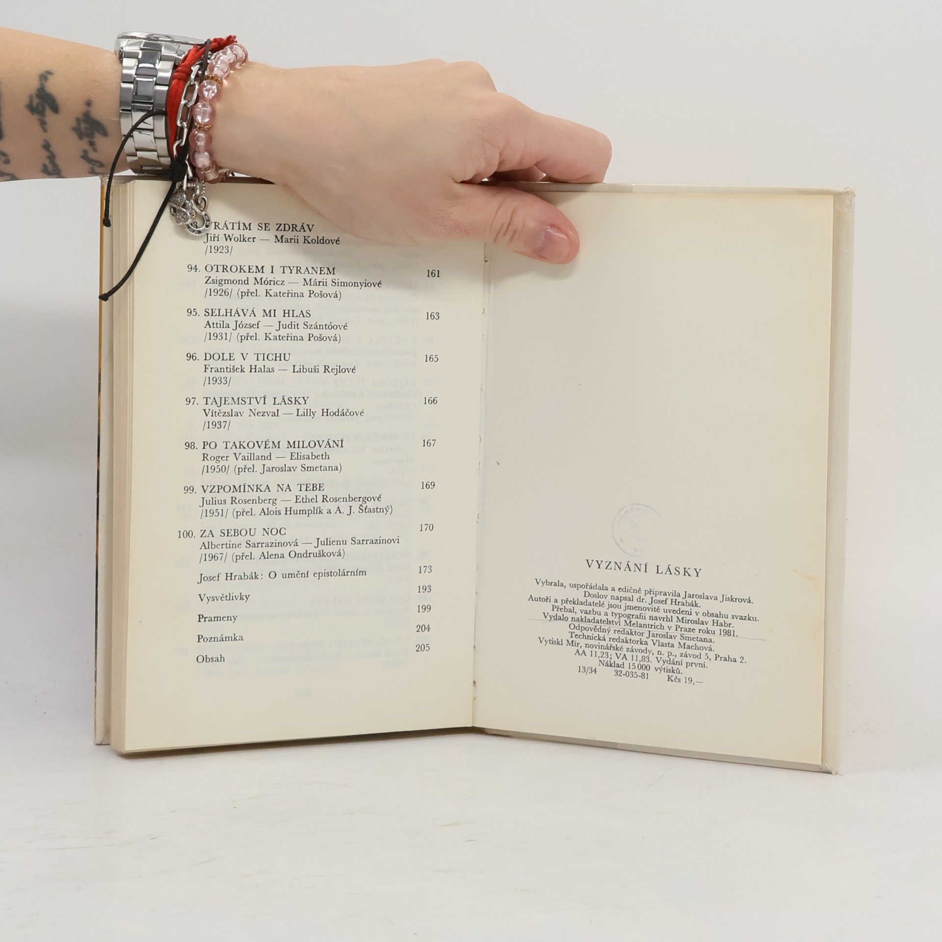 Autores varios Vyznání lásky. Antologie milostných dopisů