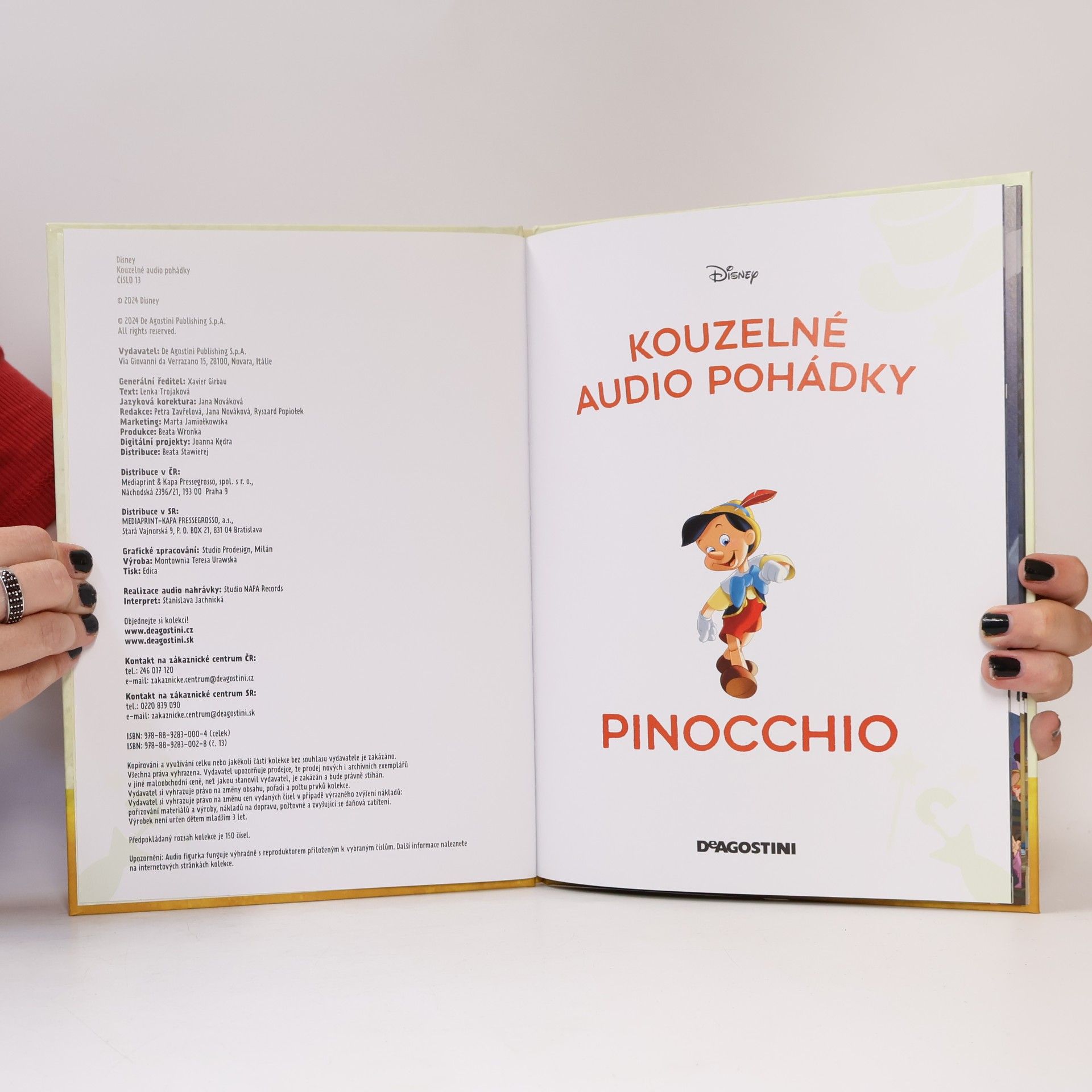 Kolektiv autorů Kouzelné audio pohádky 13. Pinocchio