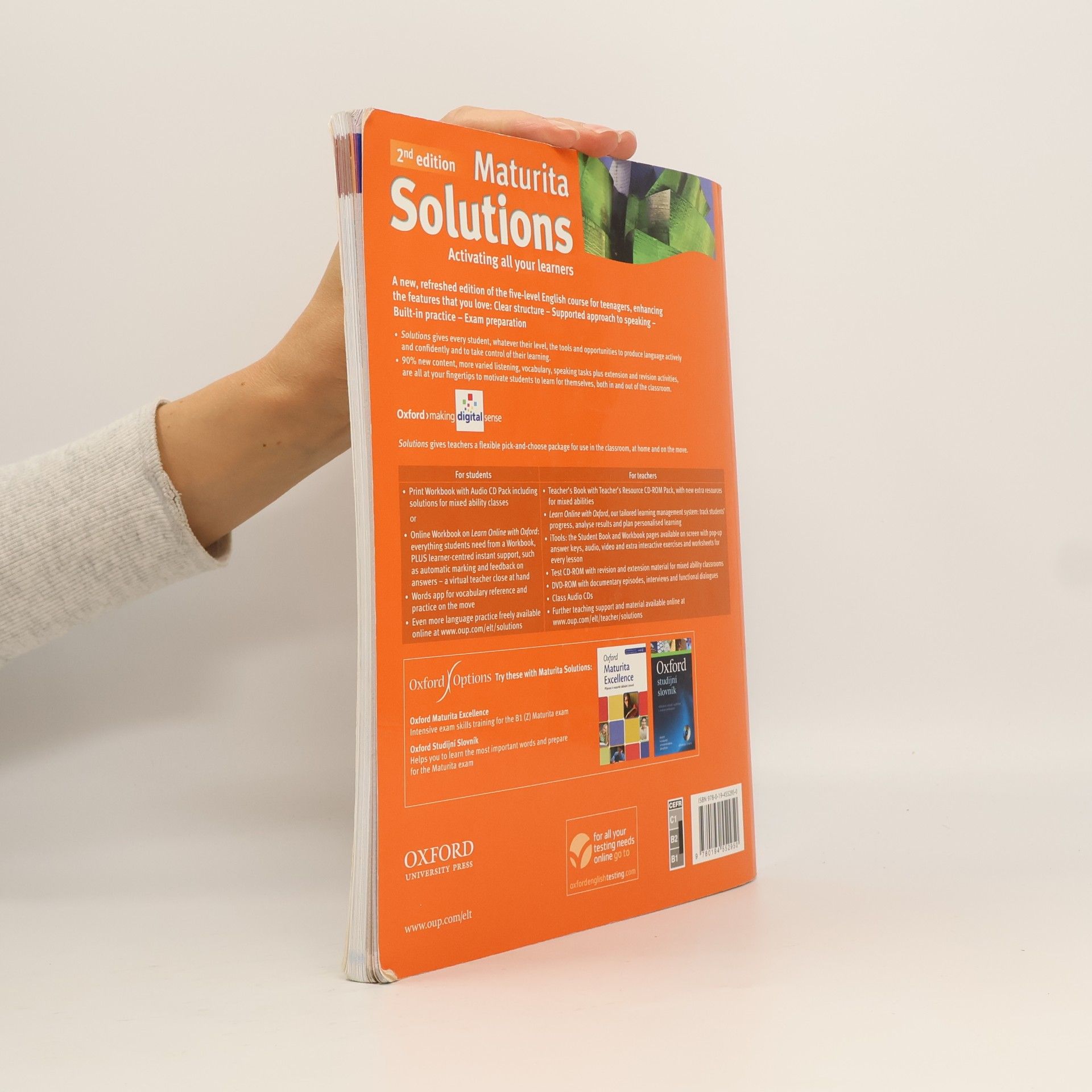 Tim Falla Maturita Solutions: Upper-Intermediate Student's Book