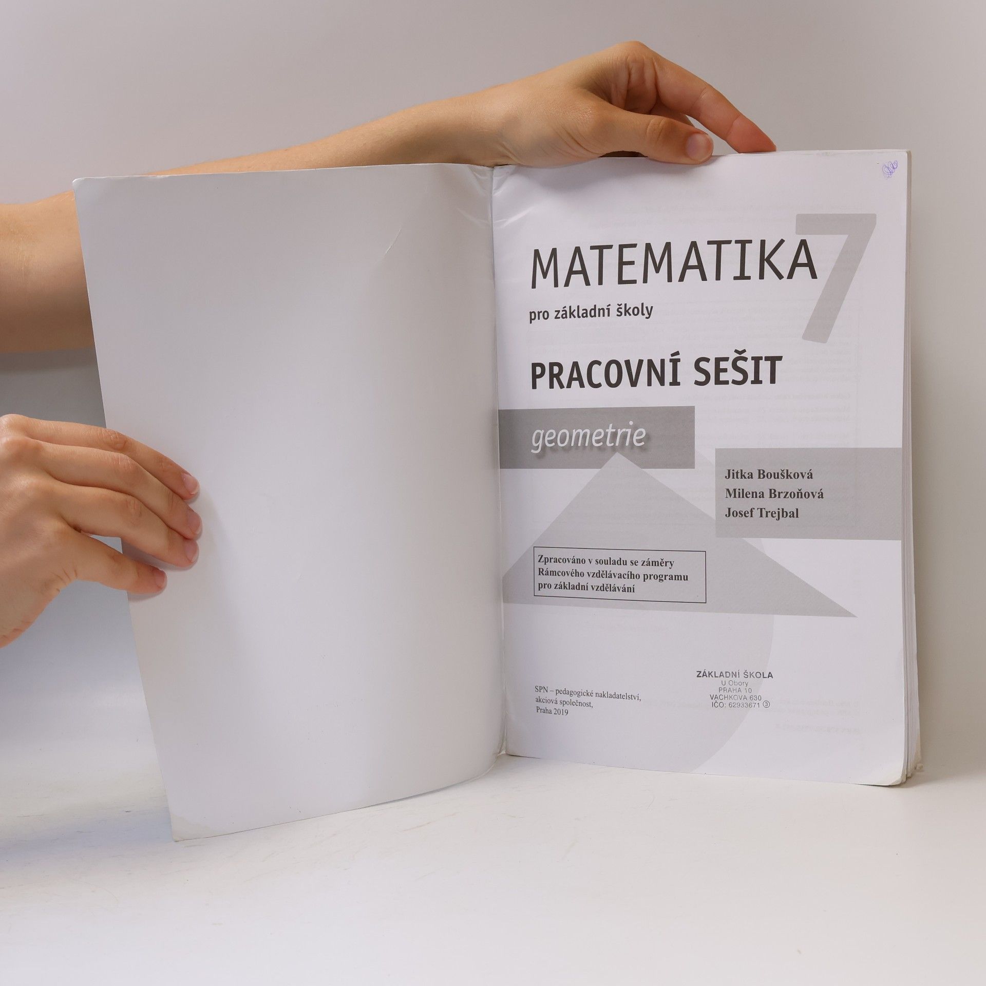 Jitka Boušková Matematika 7 pro základní školy. Geometrie