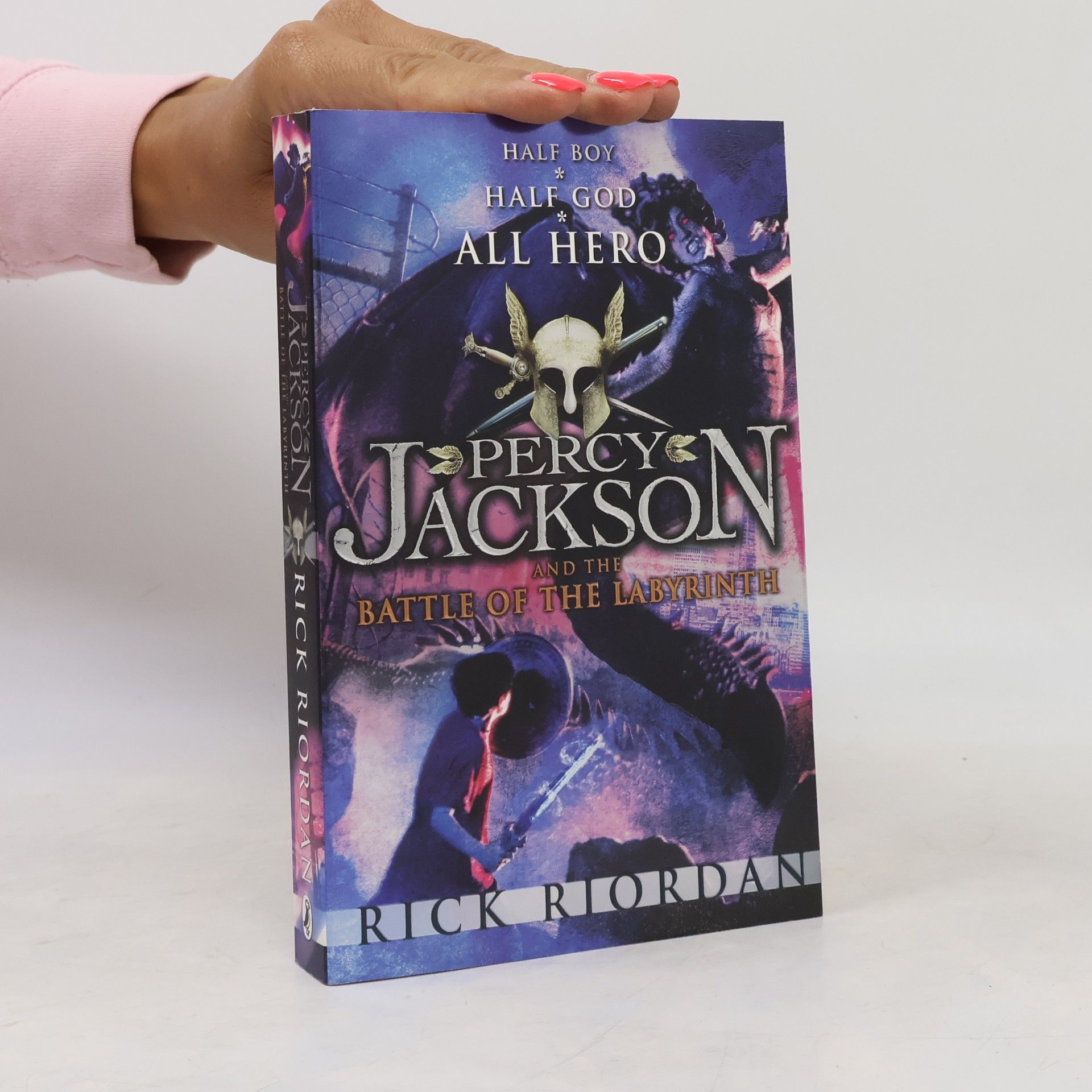 Rick Riordan Percy Jackson and the battle of the labyrinth