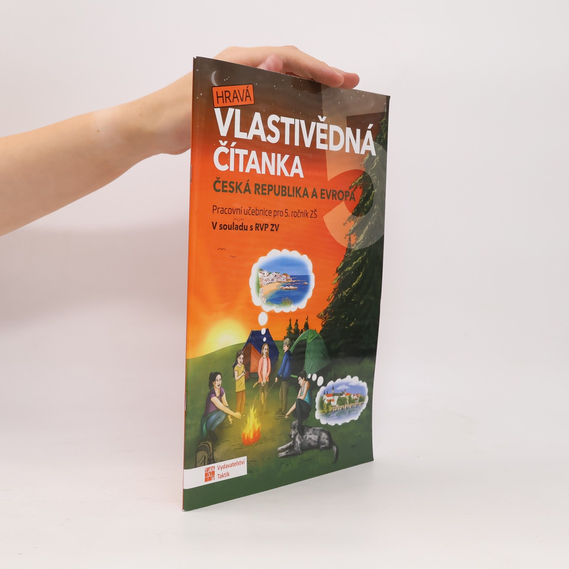 Collectif d'auteurs Hravá vlastivědná čítanka 5 - Česká republika a Evropa