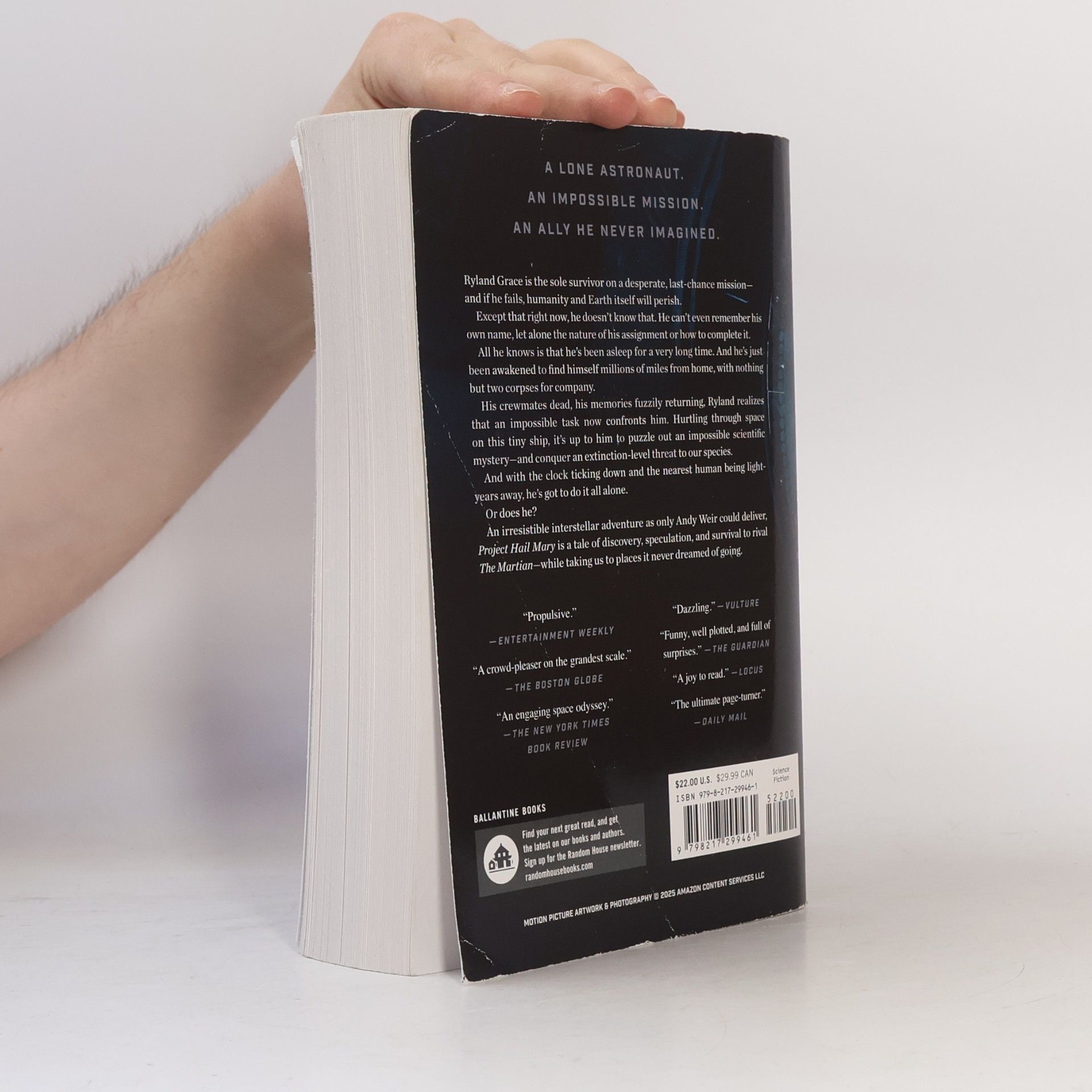 Andy Weir Project Hail Mary