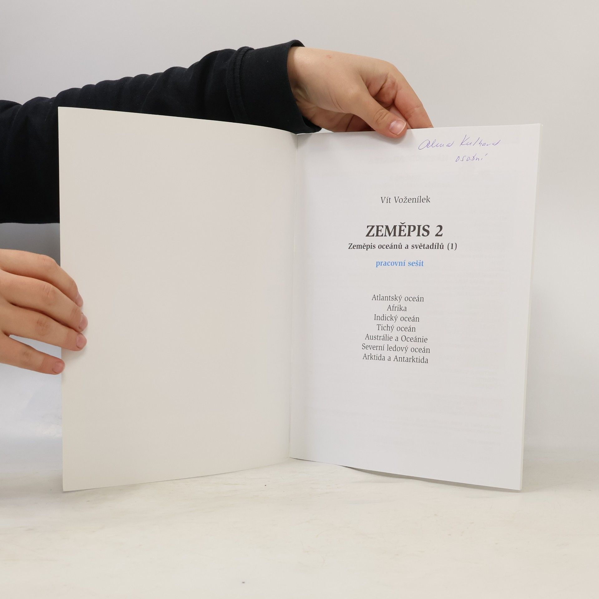 Vít Voženílek Zeměpis 2 – Pracovní sešit