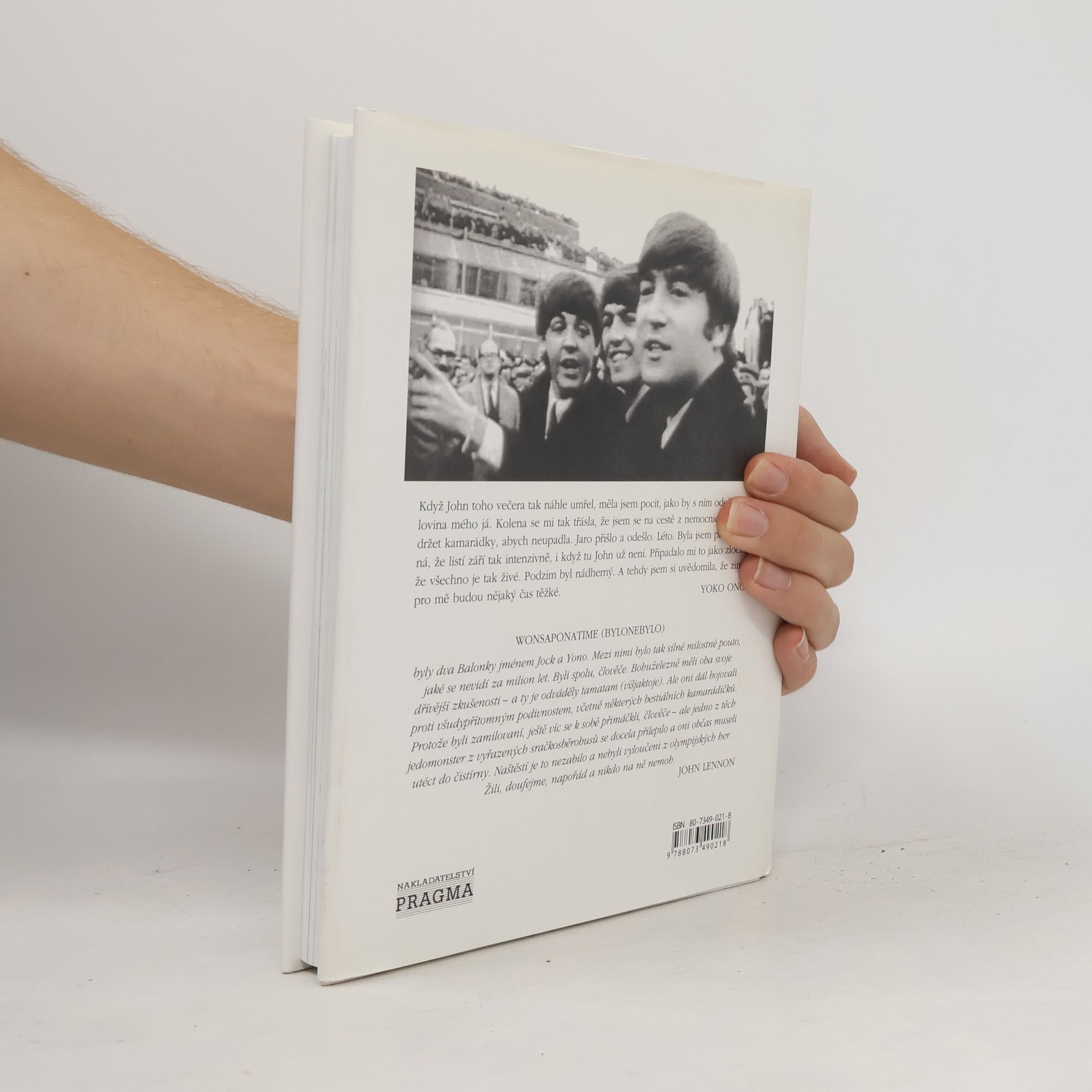 Yoko Ono Vzpomínky - John Lennon