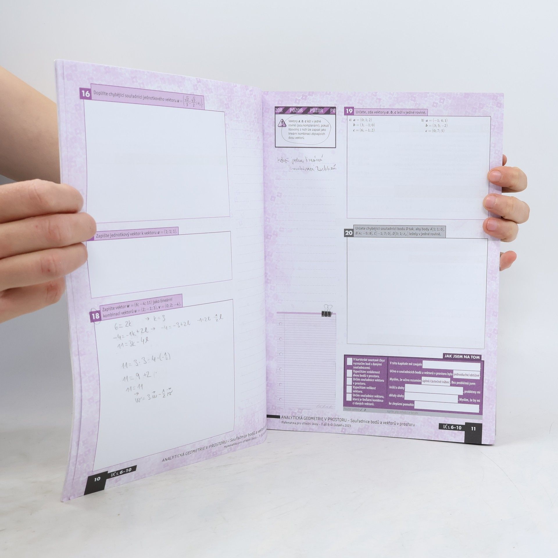 Jana Kalová Matematika pro střední školy 7.díl B Pracovní sešit