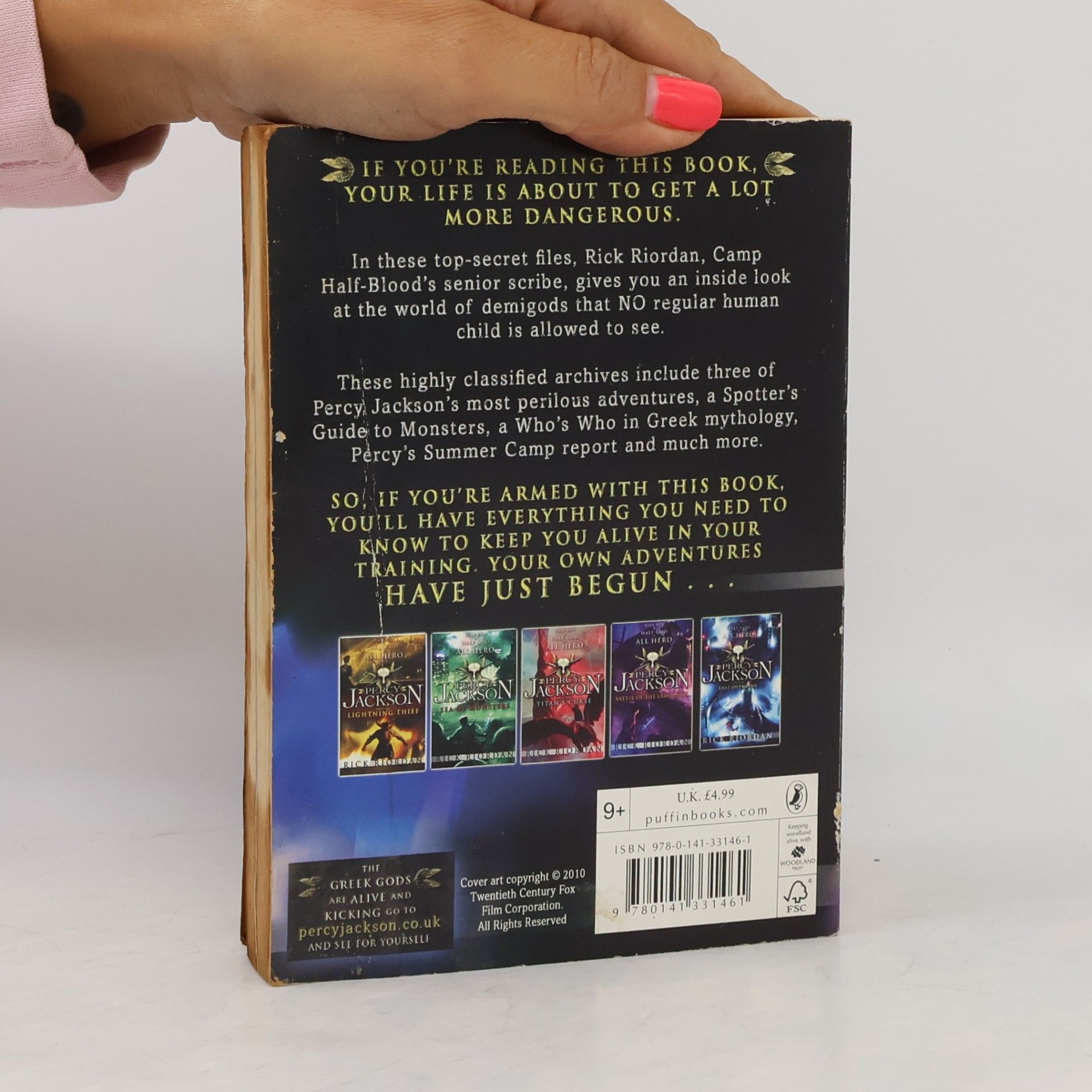 Rick Riordan The Demigod Files