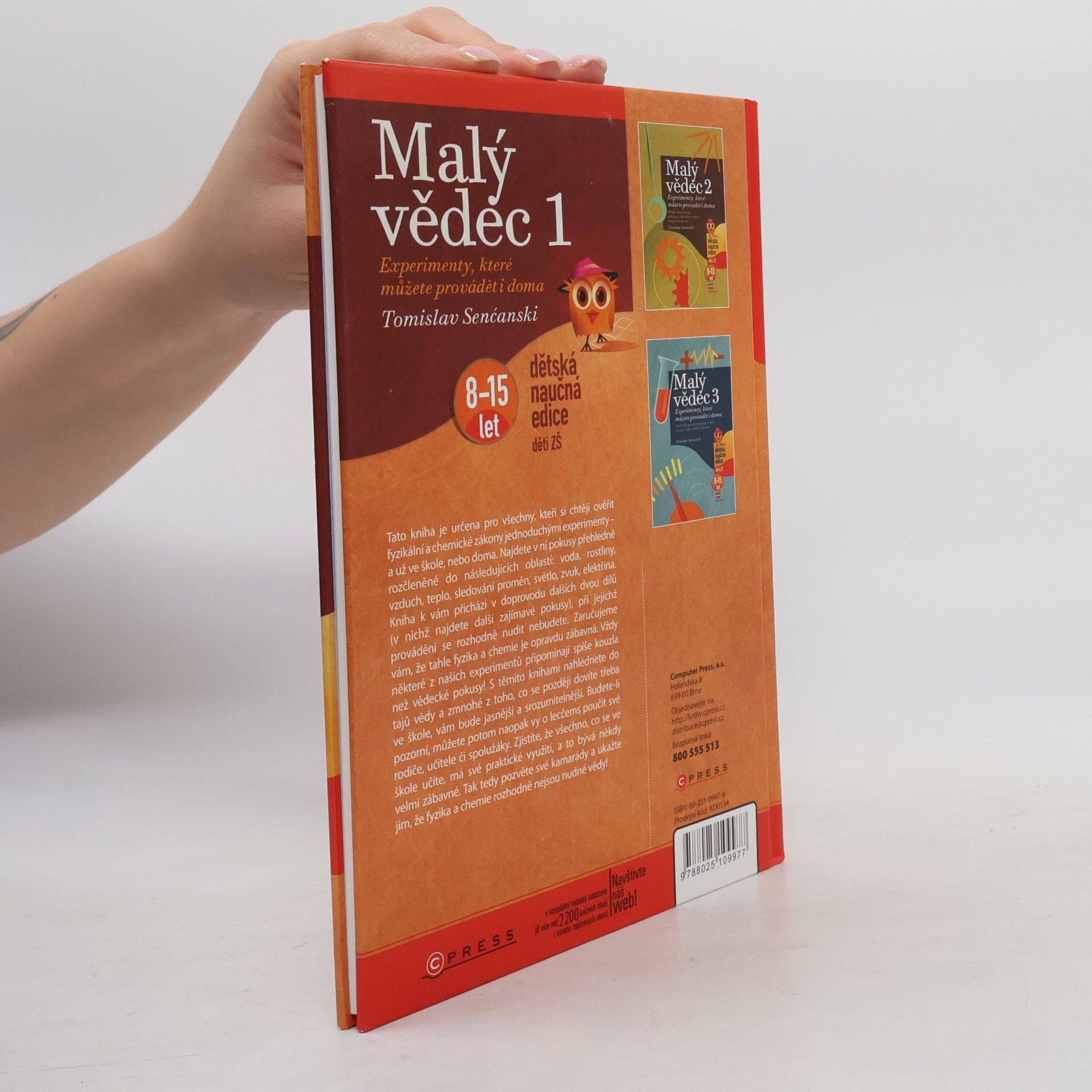 Tomislav Senćanski Malý vědec 1. Experimenty, které můžete provádět i doma