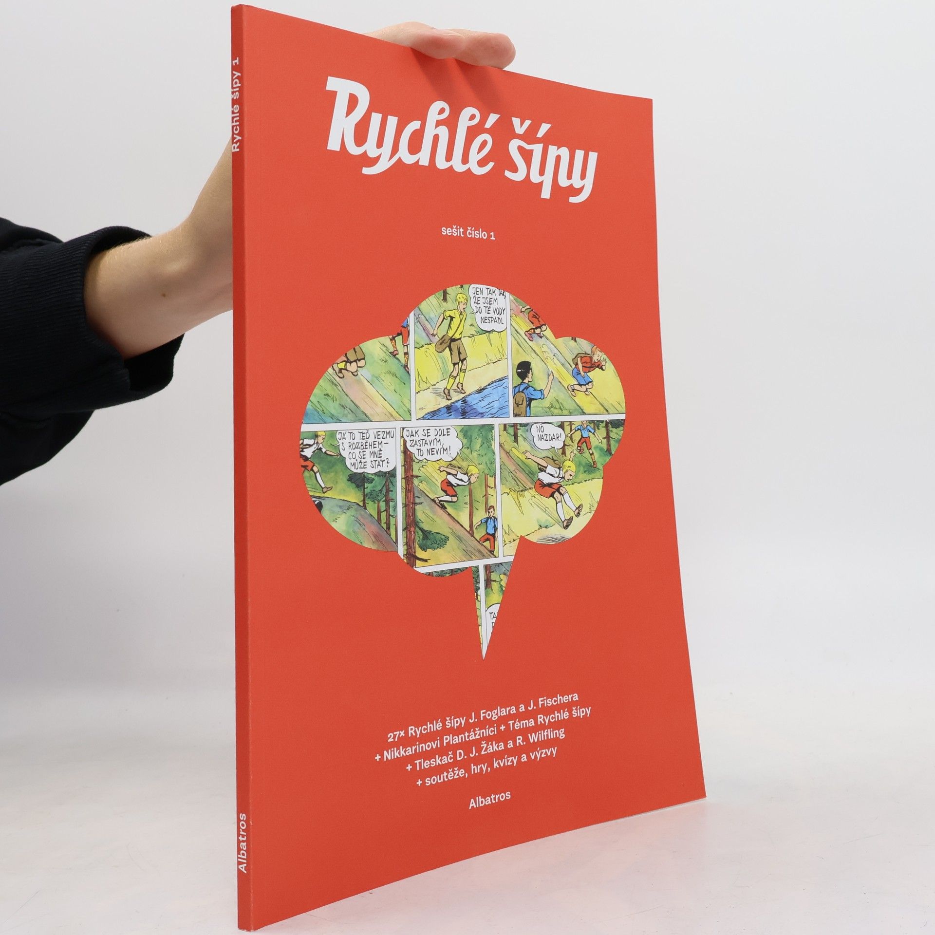 Jaroslav Foglar Rychlé šípy. Sešit číslo 1