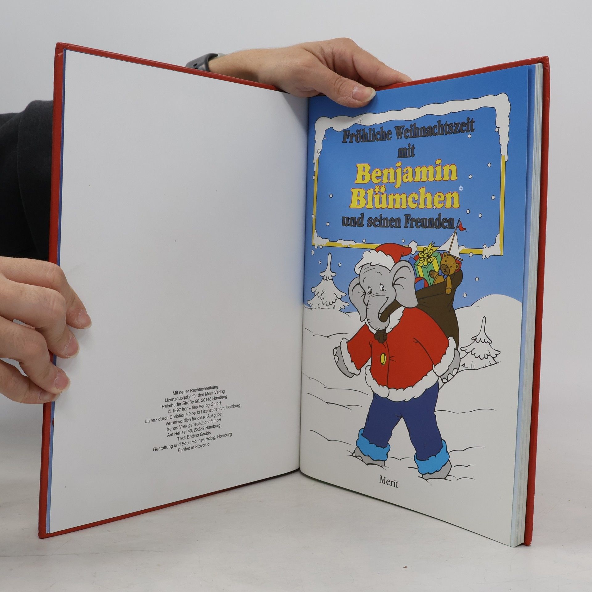 Bettina Grabis Fröhliche Weihnachten mit Benjamin Blümchen und seinen Freunden