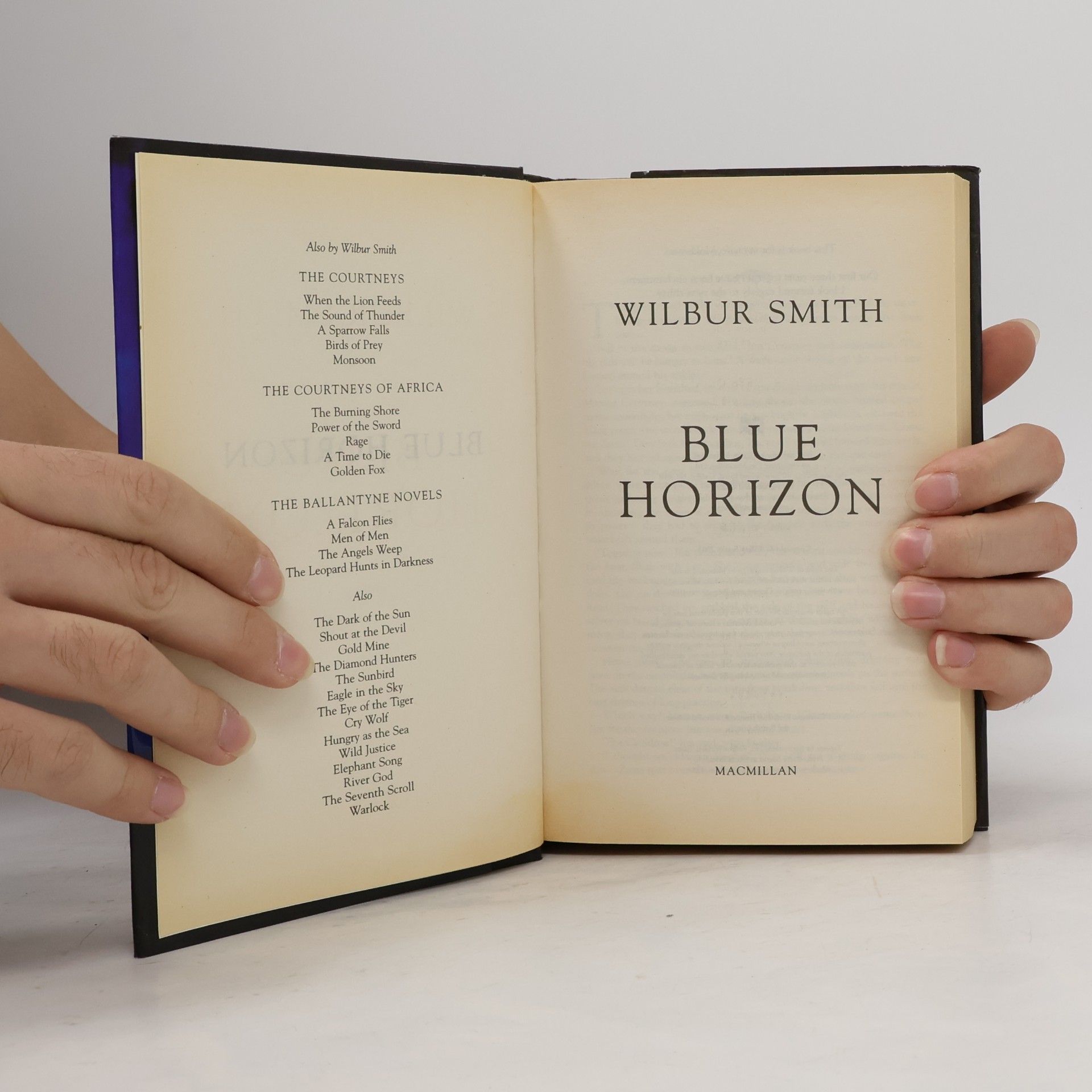 Wilbur A. Smith Blue Horizon