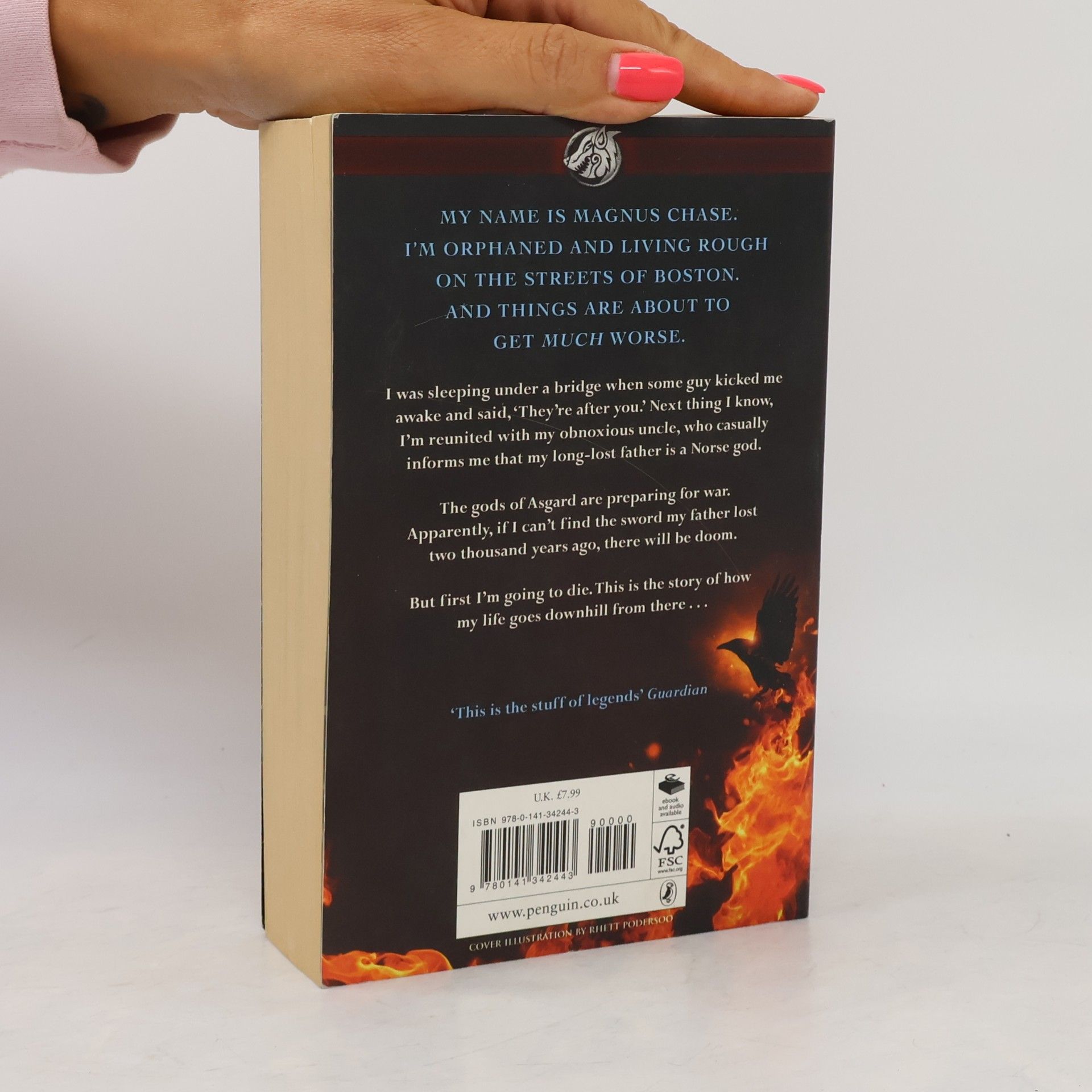 Rick Riordan Magnus Chase and the Sword of Summer
