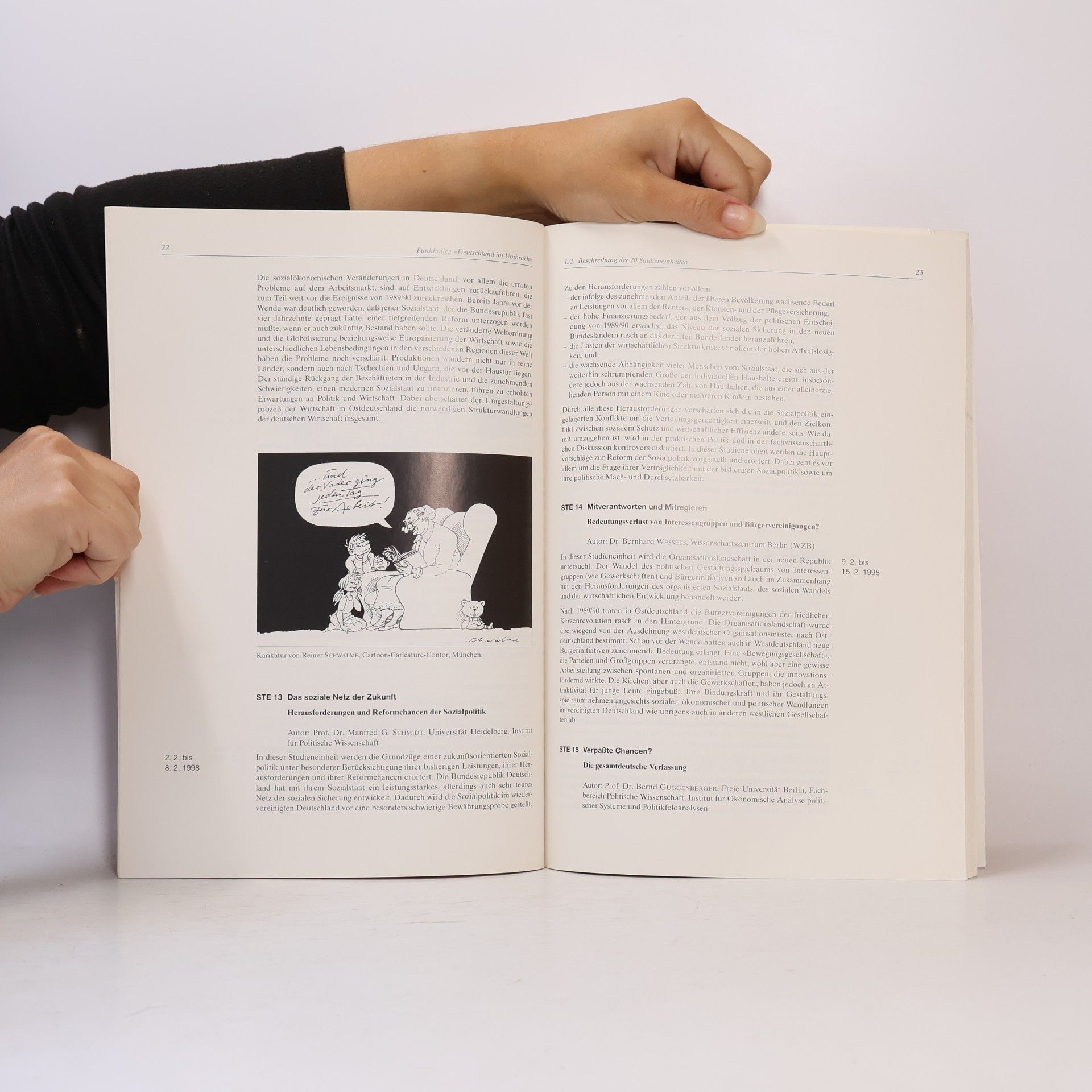 Various authors Funkkolleg Deutschland im Umbruch
