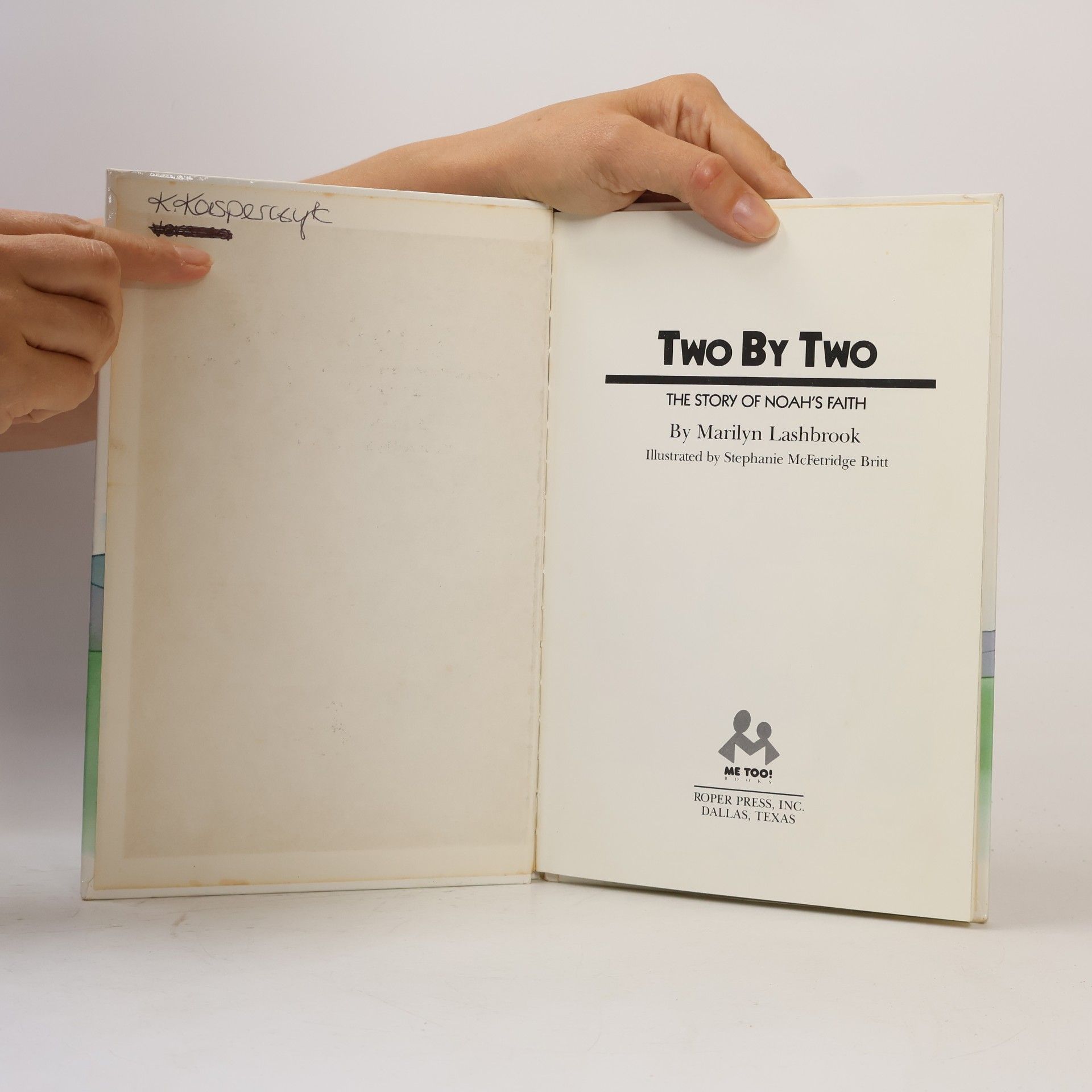 Marilyn Lashbrook Me Too! Books: Two by Two