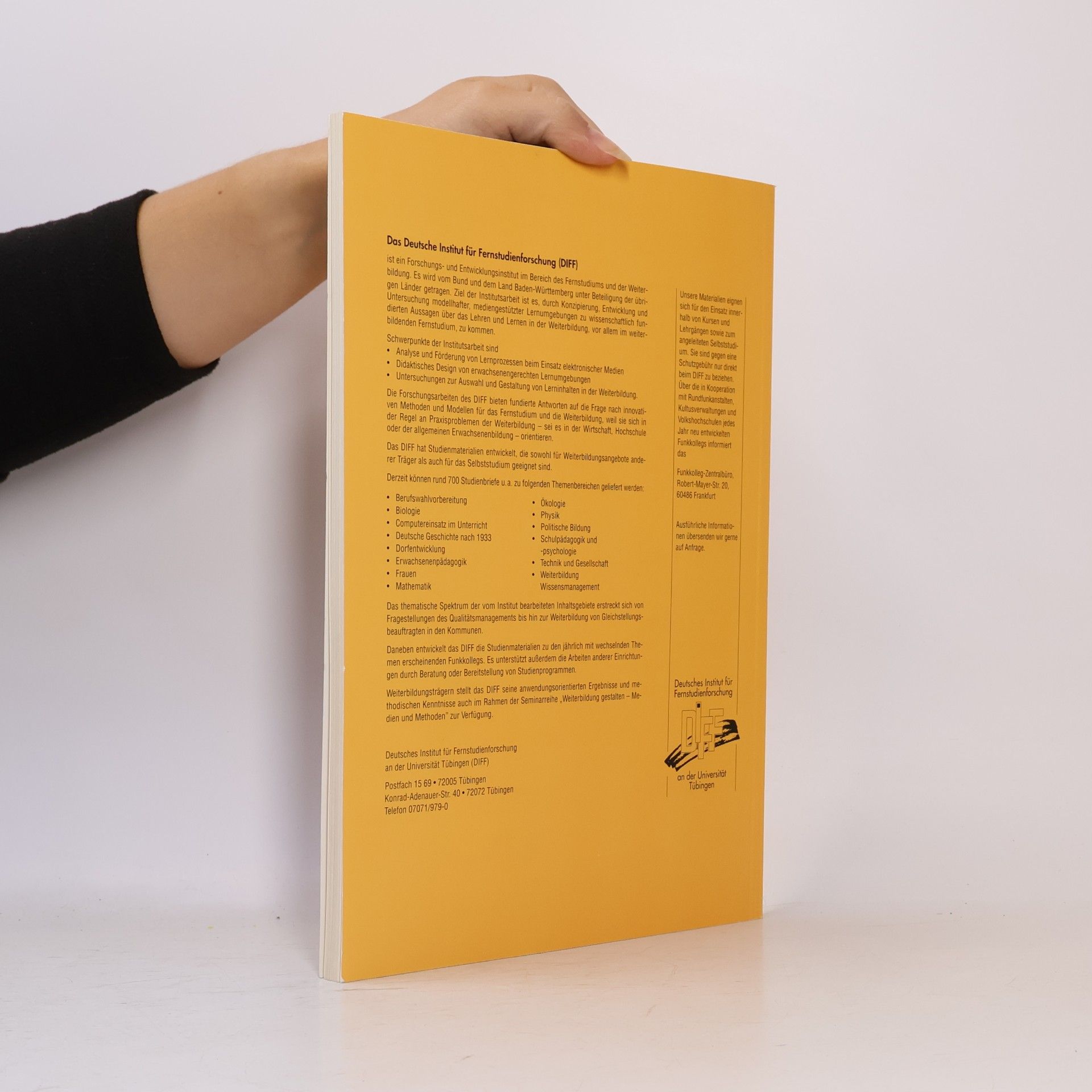 Various authors Funkkolleg: Deutschland im Umbruch. Studienbrief 3