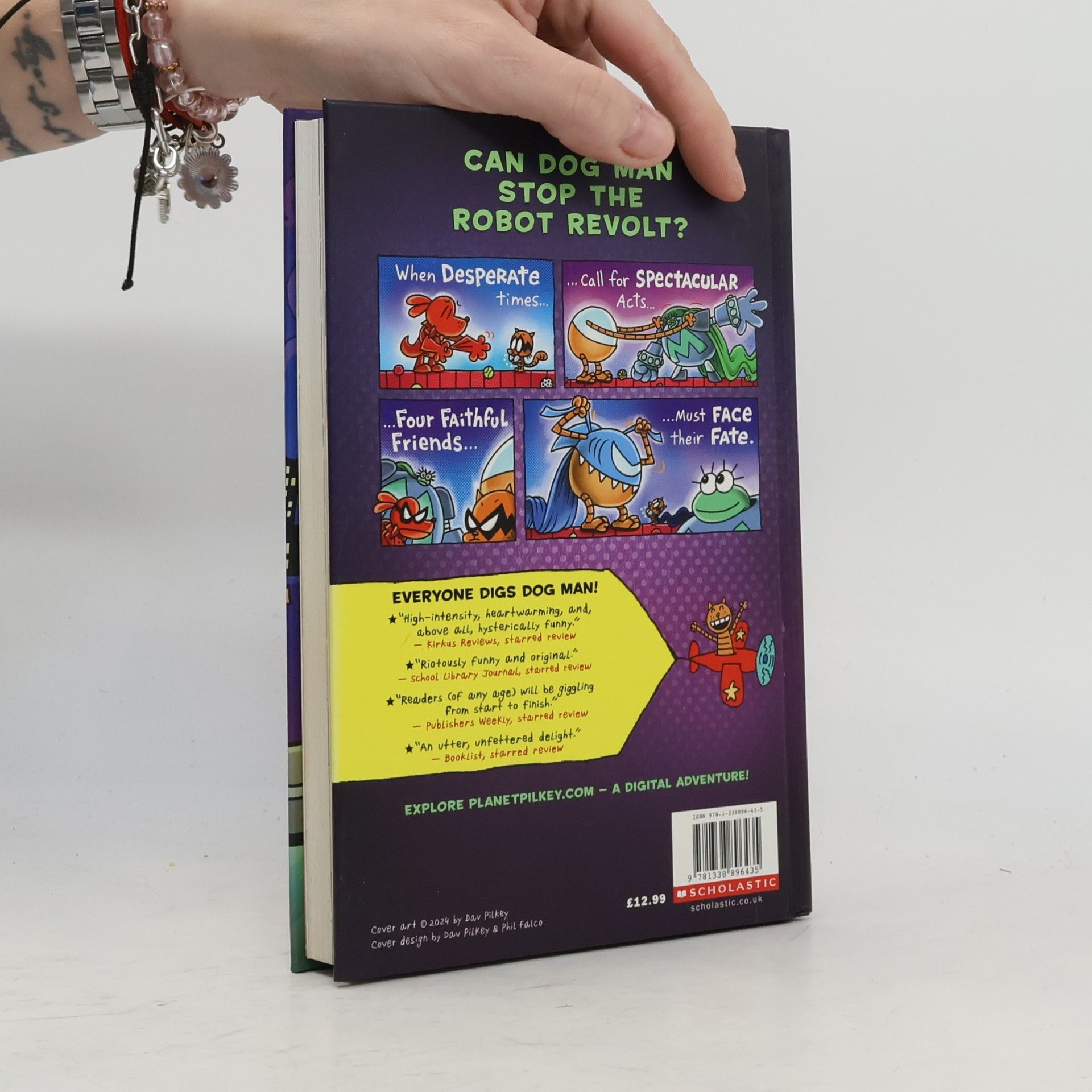 Dav Pilkey Dog Man 12: The Scarlet Shedder