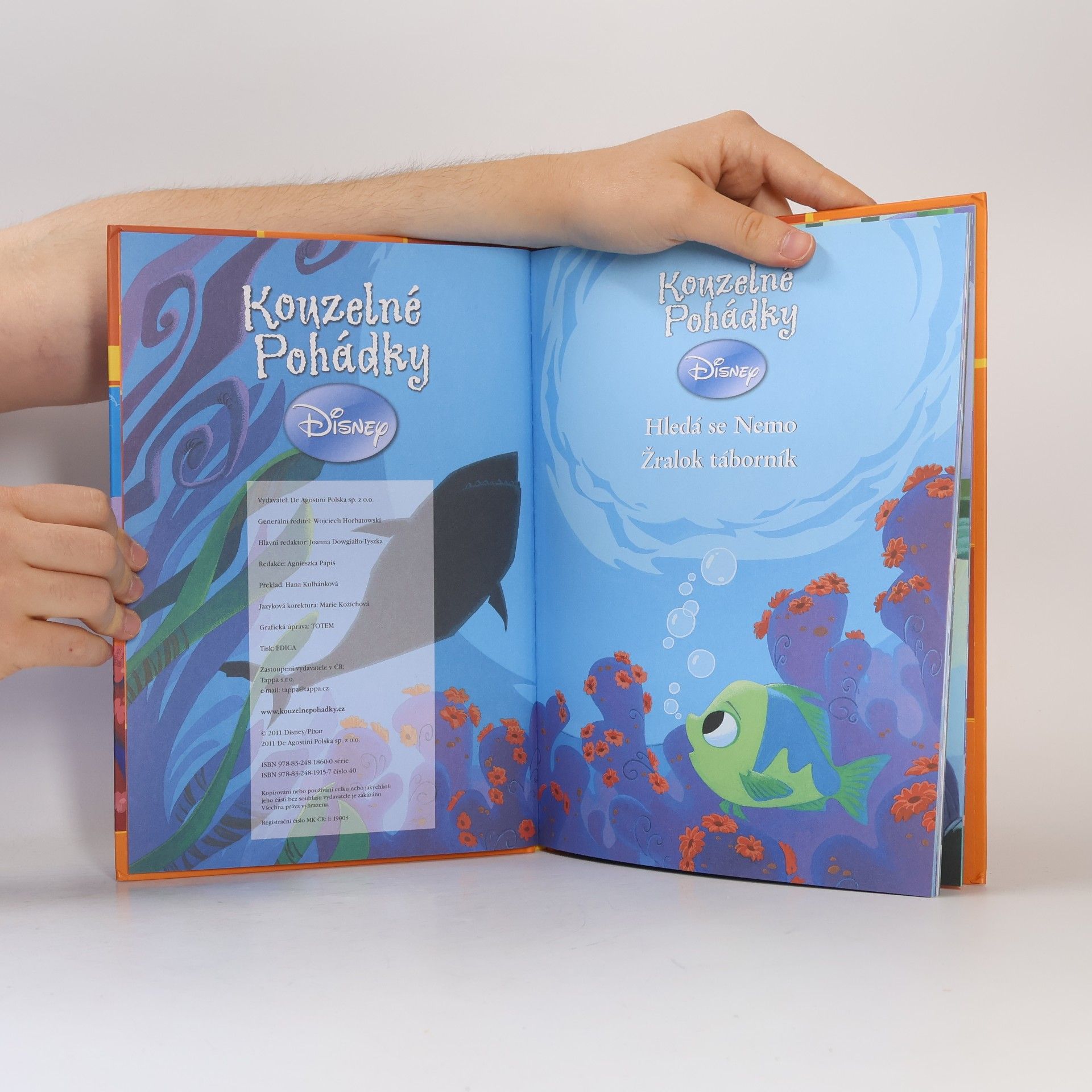 Various authors Kouzelné pohádky 40. Hledá se Nemo. Žralok táborník