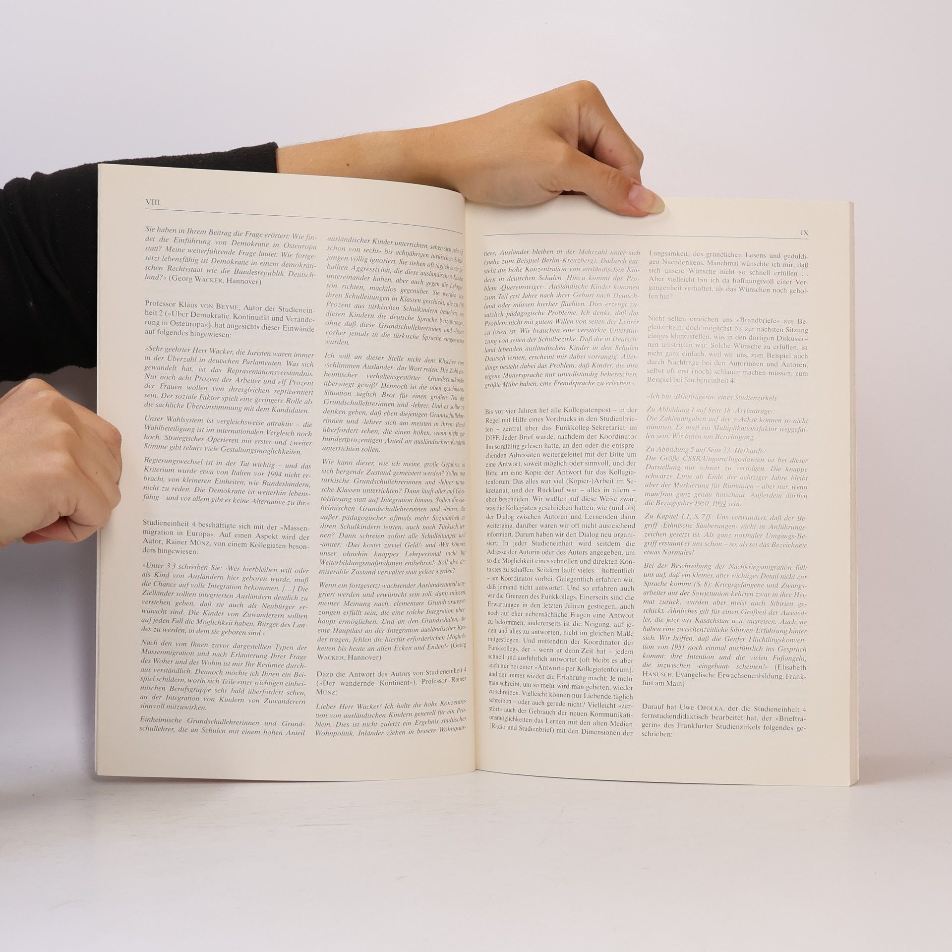 Various authors Funkkolleg: Deutschland im Umbruch. Studienbrief 5