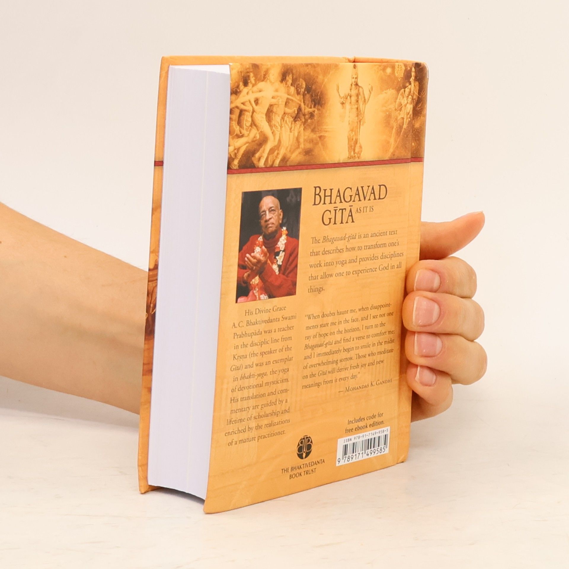 A. C. Bhaktivedanta Swami Prabhupada Bhagavadgita as it is