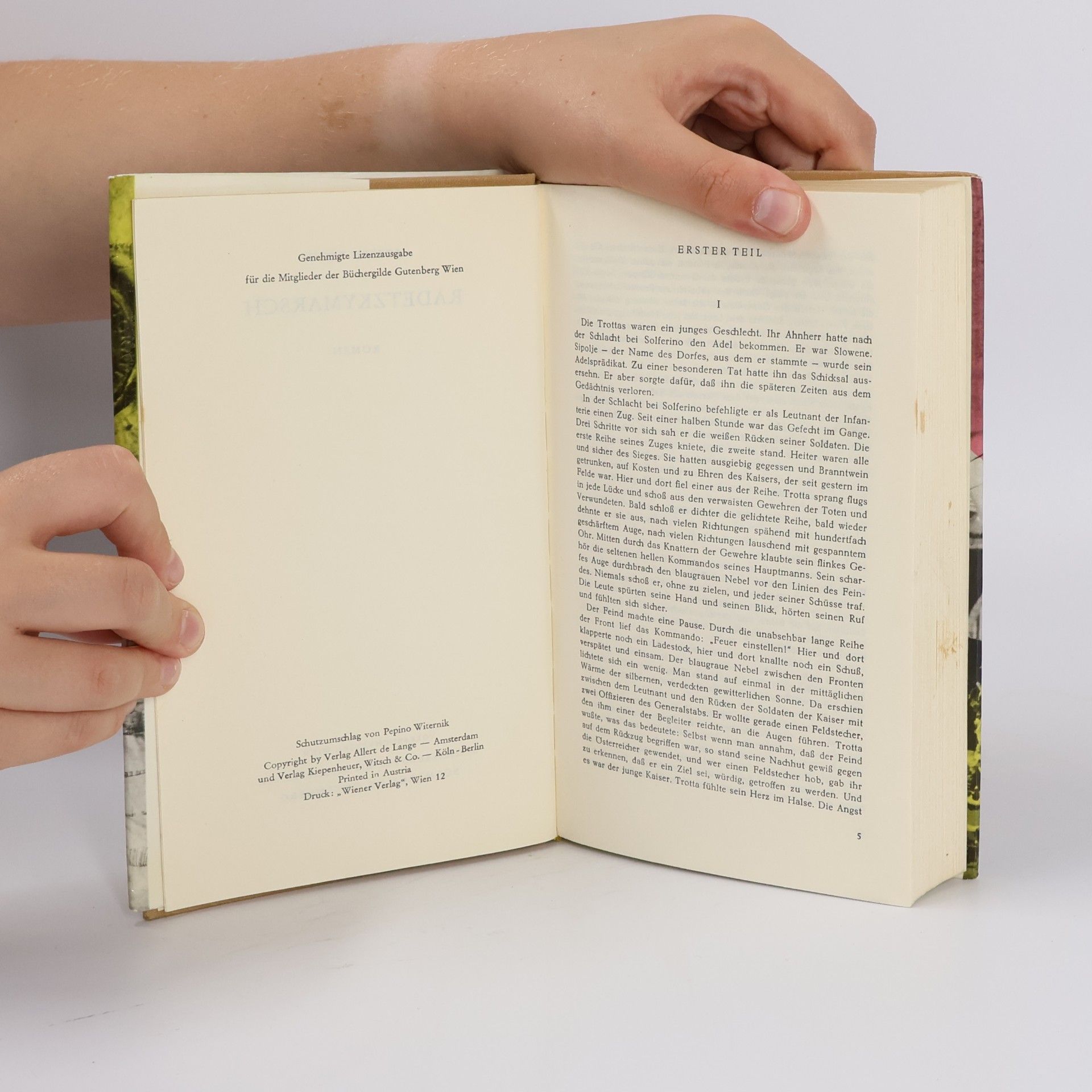 Joseph Roth Radetzkymarsch