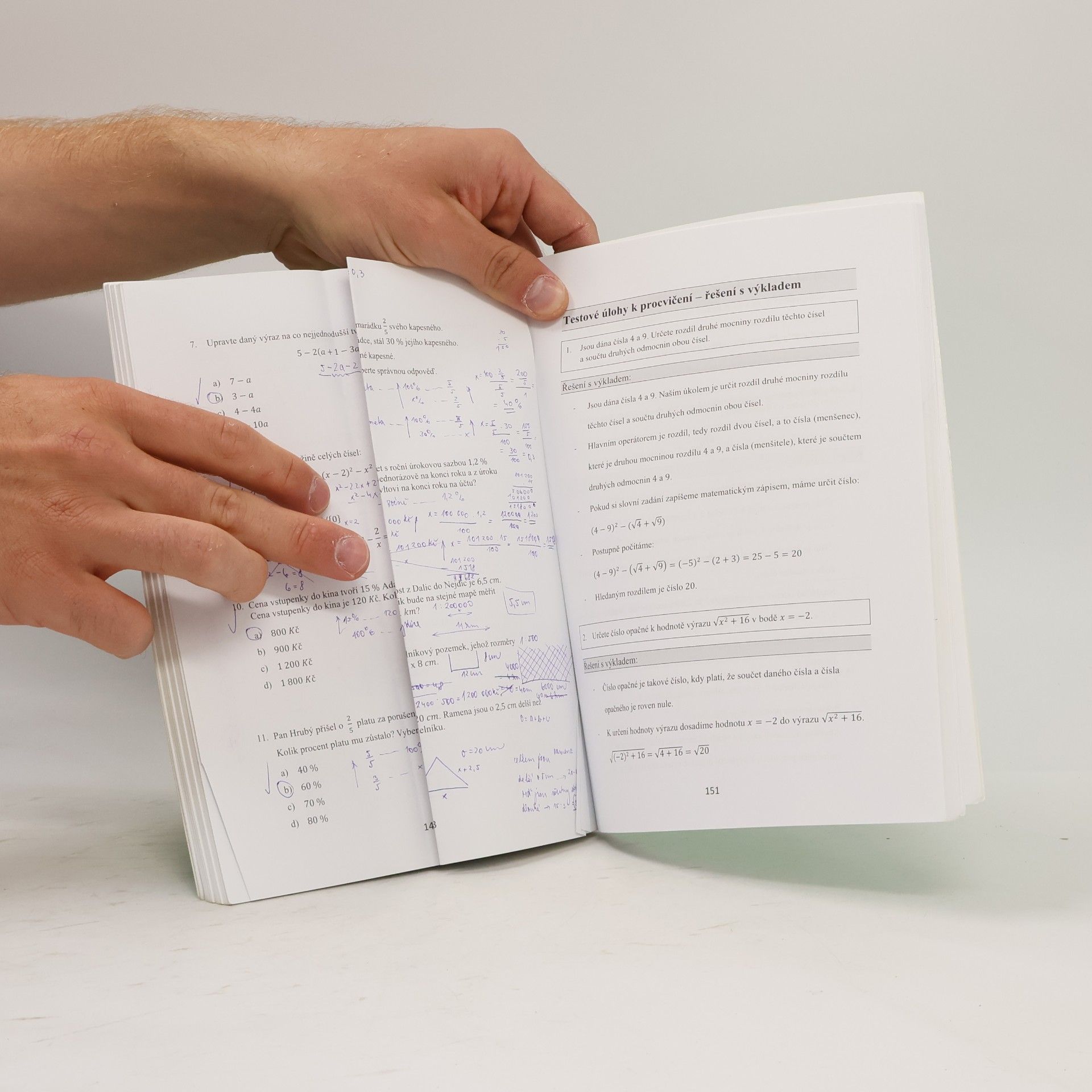 Kolektiv autorů Tvoje přijímací zkoušky na střední školy a gymnázia 2018 - Matematika